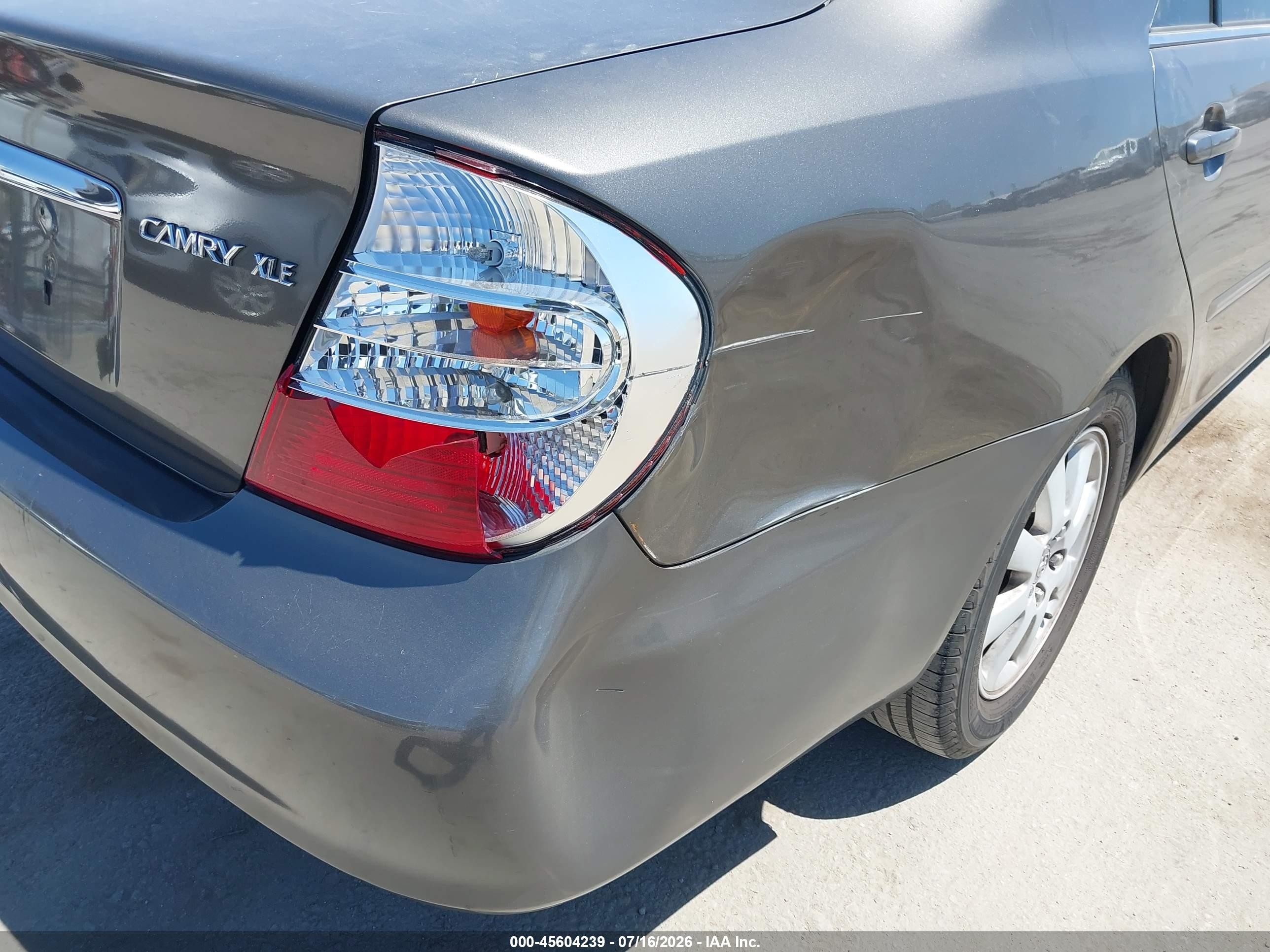 2003 Toyota Camry Xle Gray vin: 4T1BE32KX3U651090