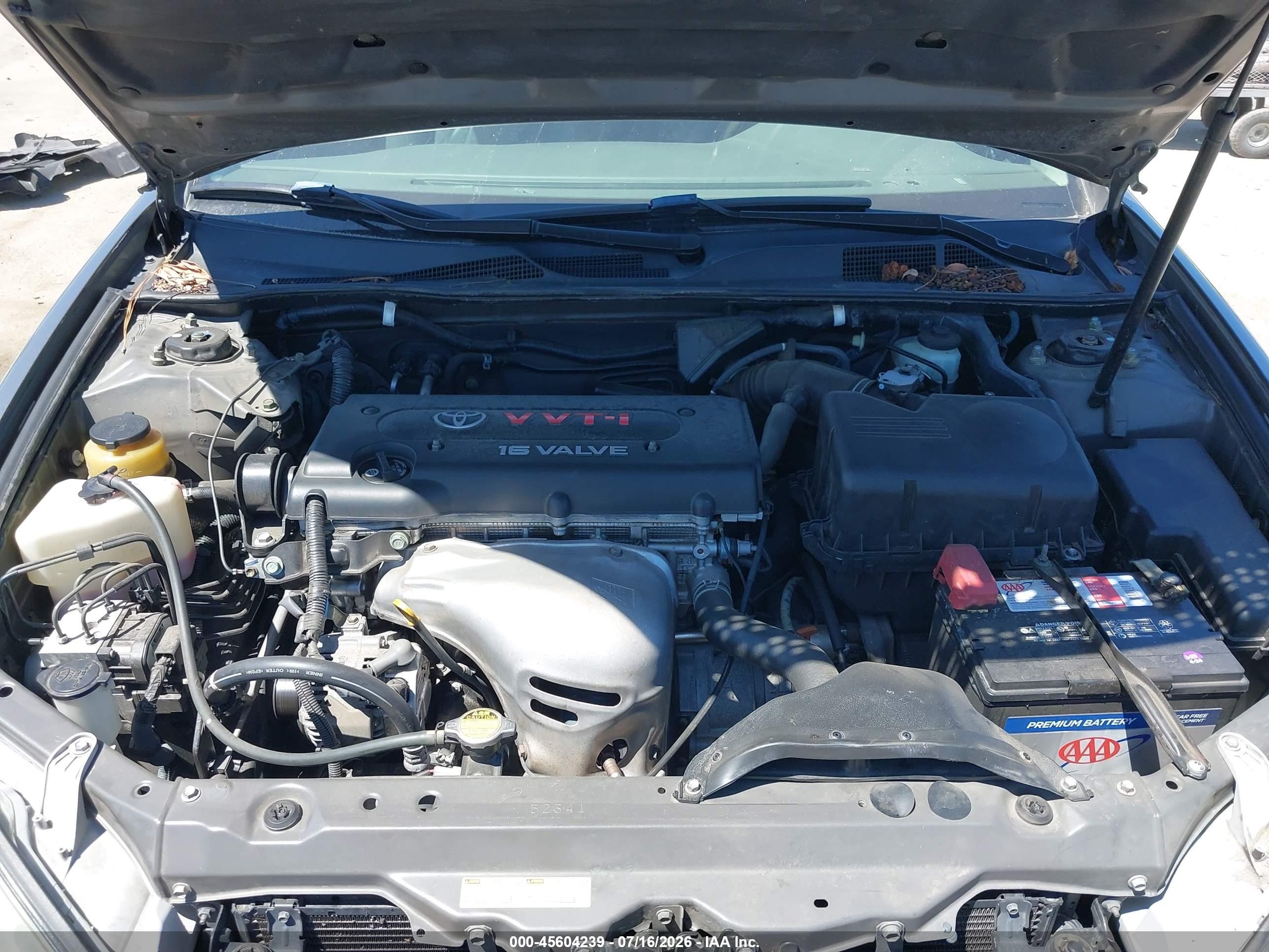 2003 Toyota Camry Xle Gray vin: 4T1BE32KX3U651090