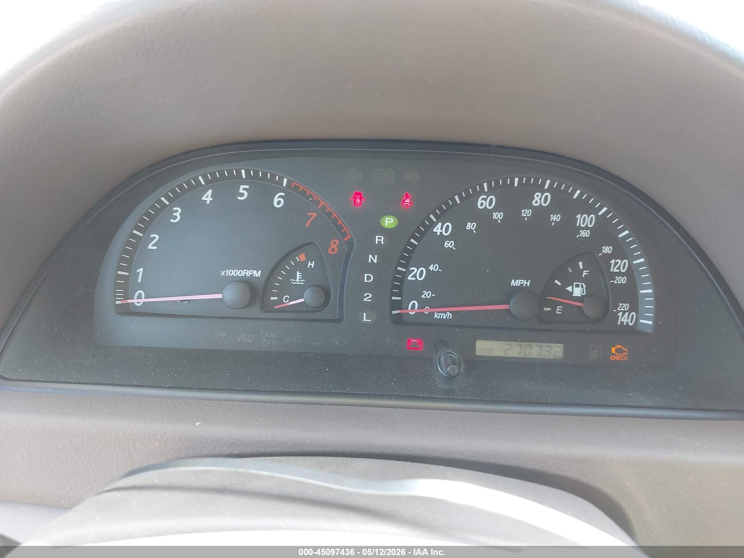 2003 Toyota Camry Le Gray vin: 4T1BE32KX3U678919
