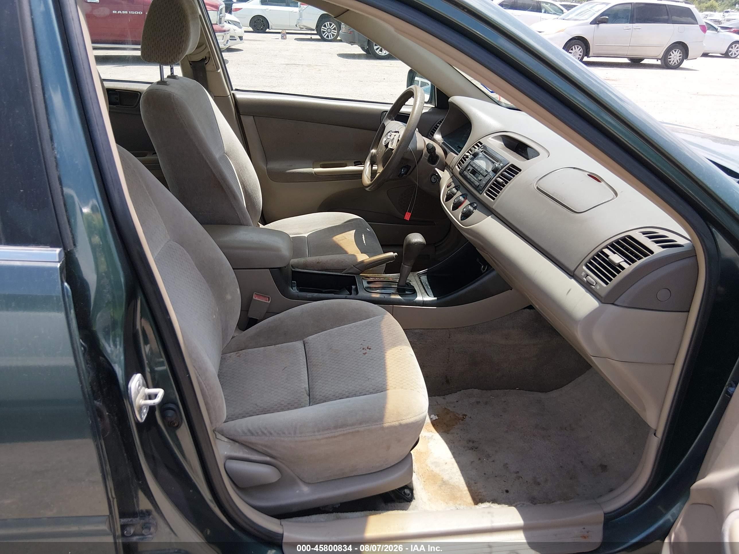 2003 Toyota Camry Le Green vin: 4T1BE32KX3U689788