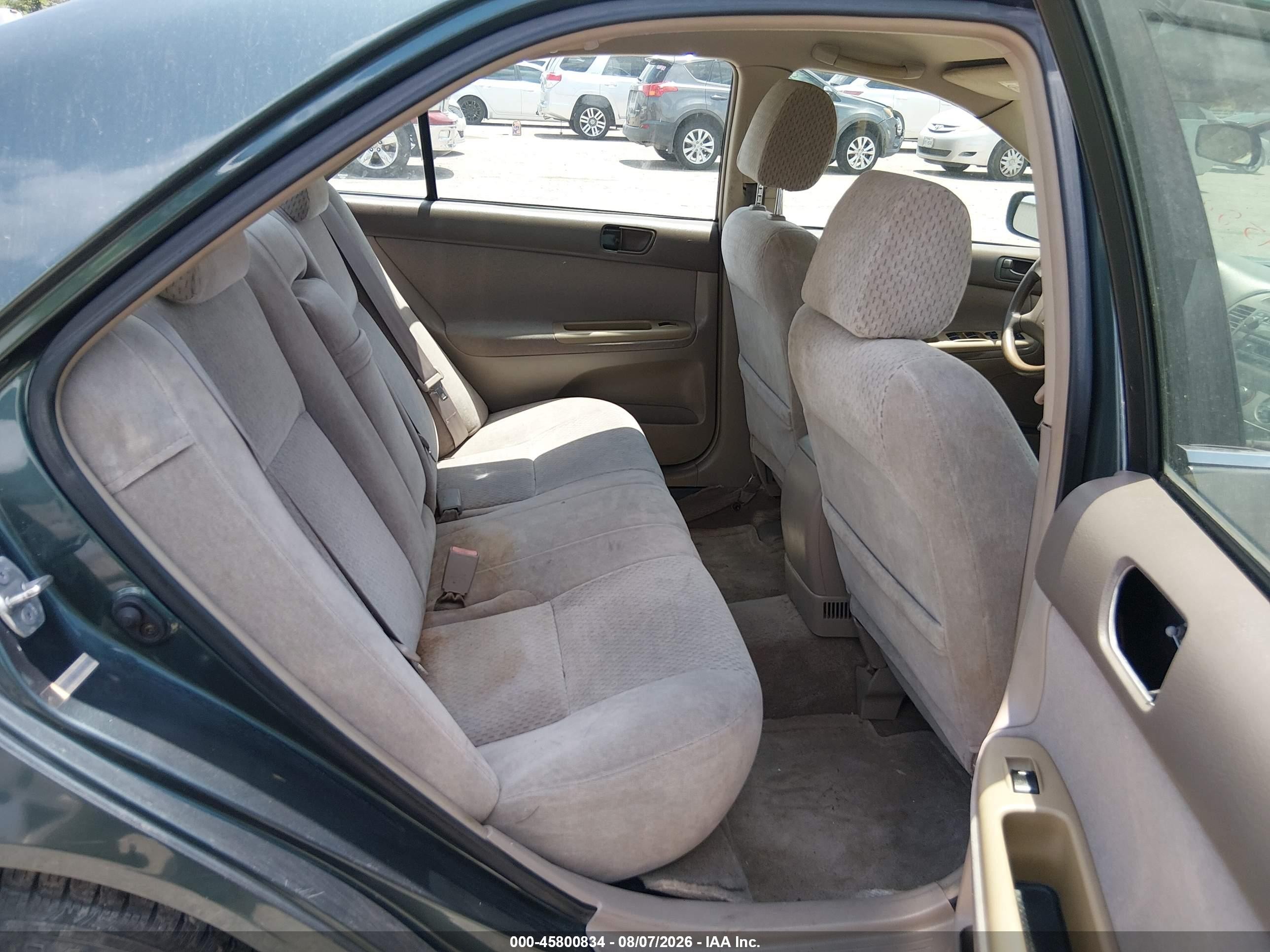 2003 Toyota Camry Le Green vin: 4T1BE32KX3U689788