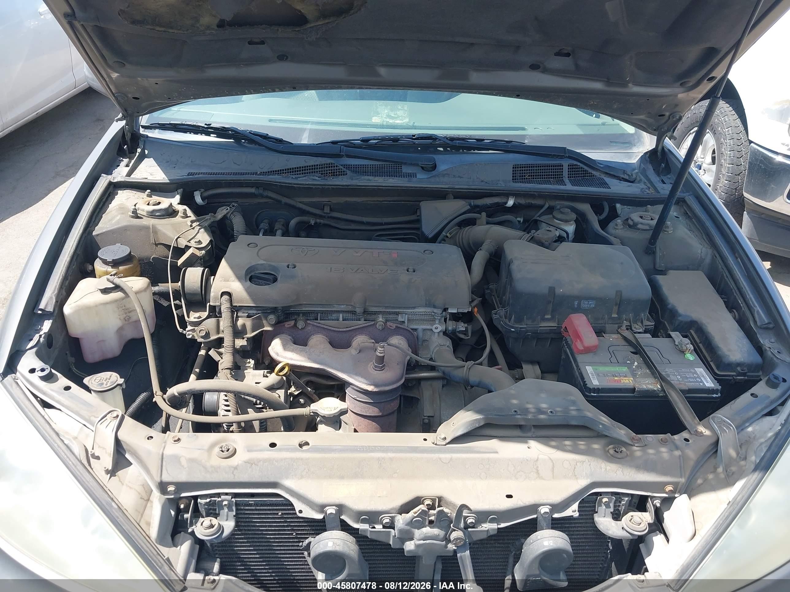 2003 Toyota Camry Le Gray vin: 4T1BE32KX3U701115