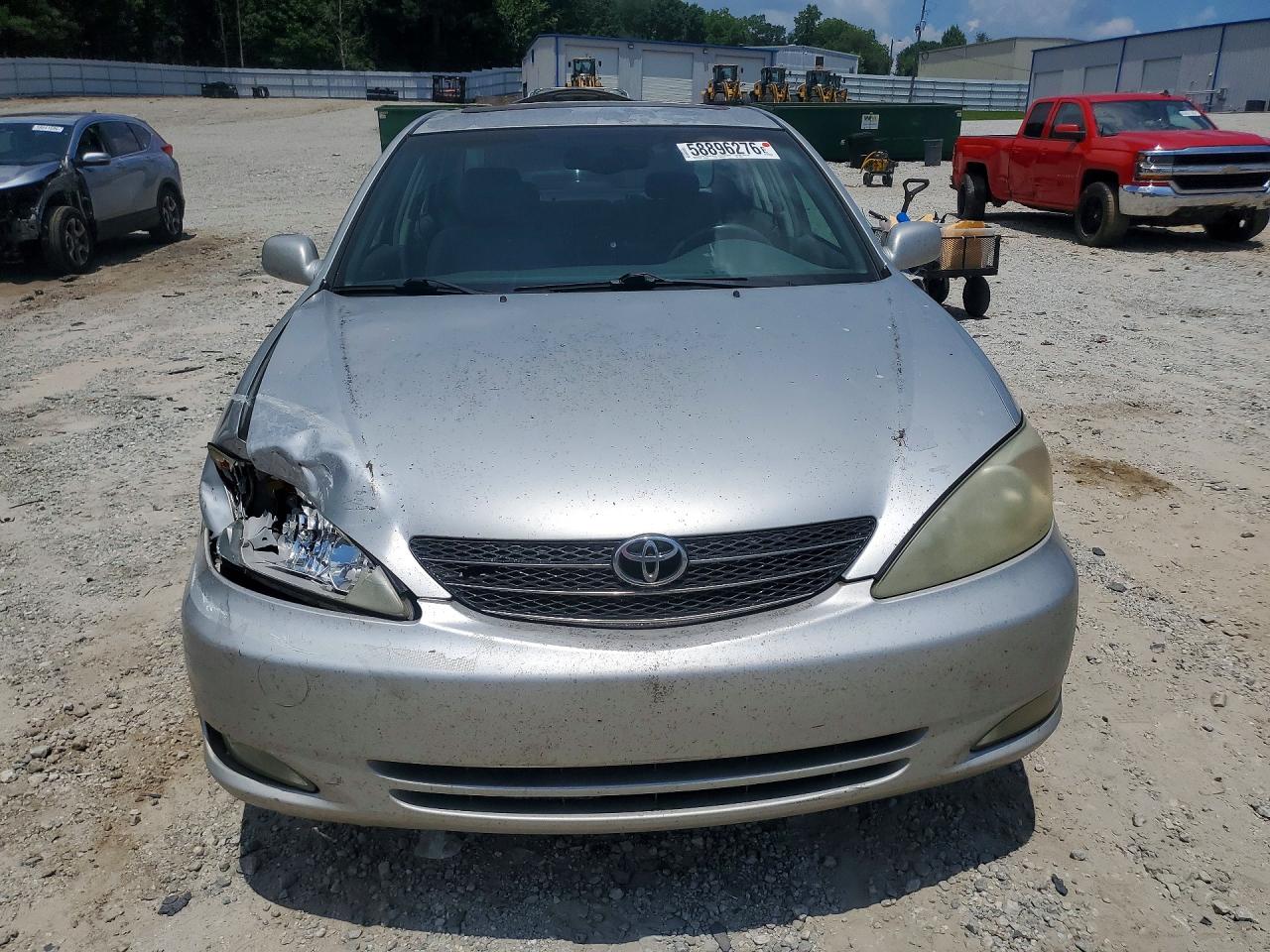 2003 Toyota Camry Xle Silver vin: 4T1BE32KX3U706847