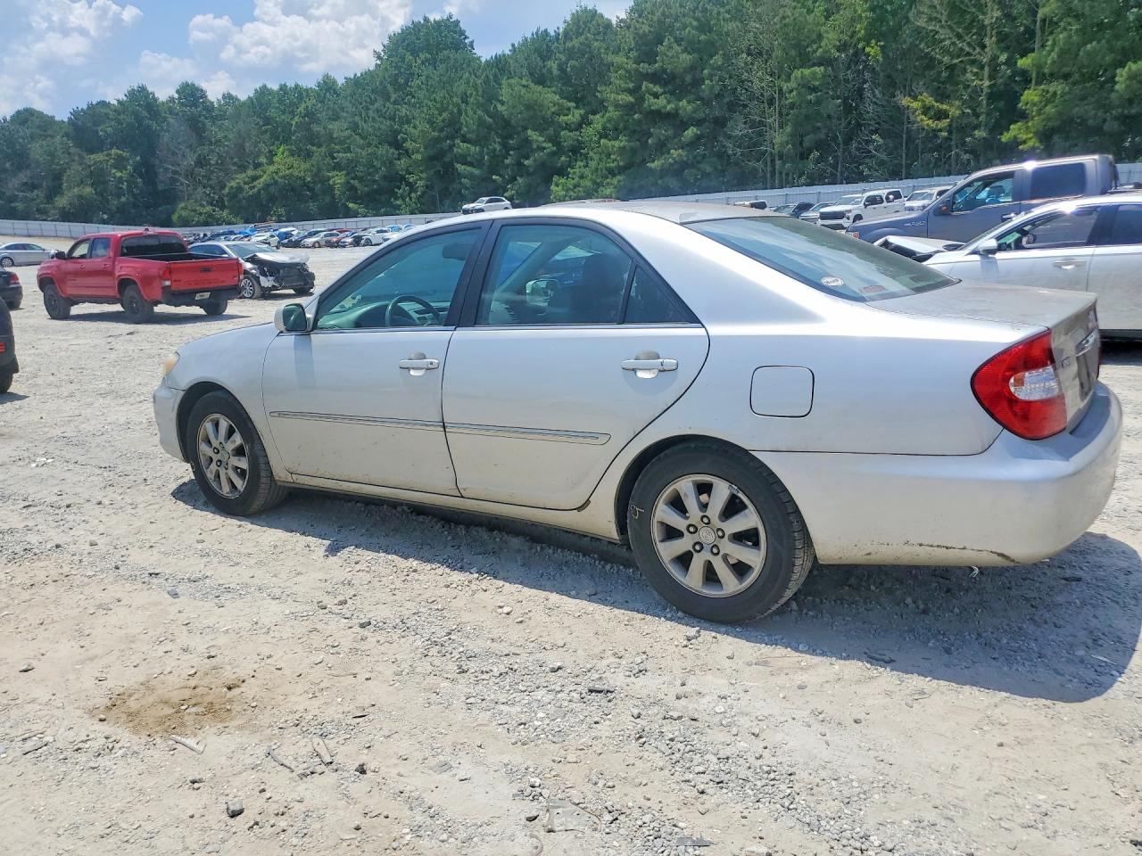 2003 Toyota Camry Xle Silver vin: 4T1BE32KX3U706847