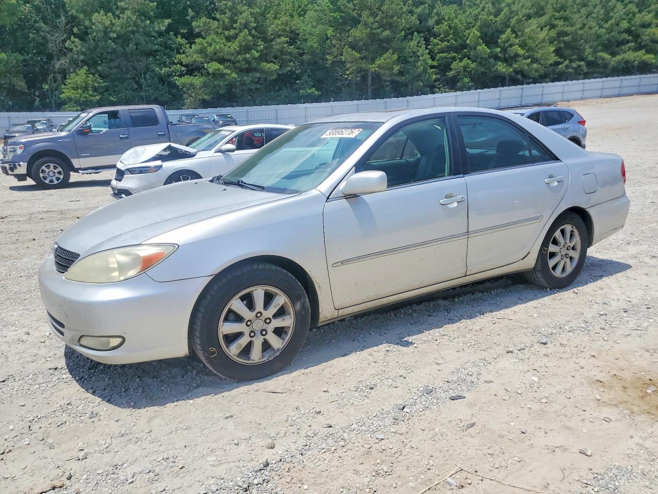 2003 Toyota Camry Xle Silver vin: 4T1BE32KX3U706847