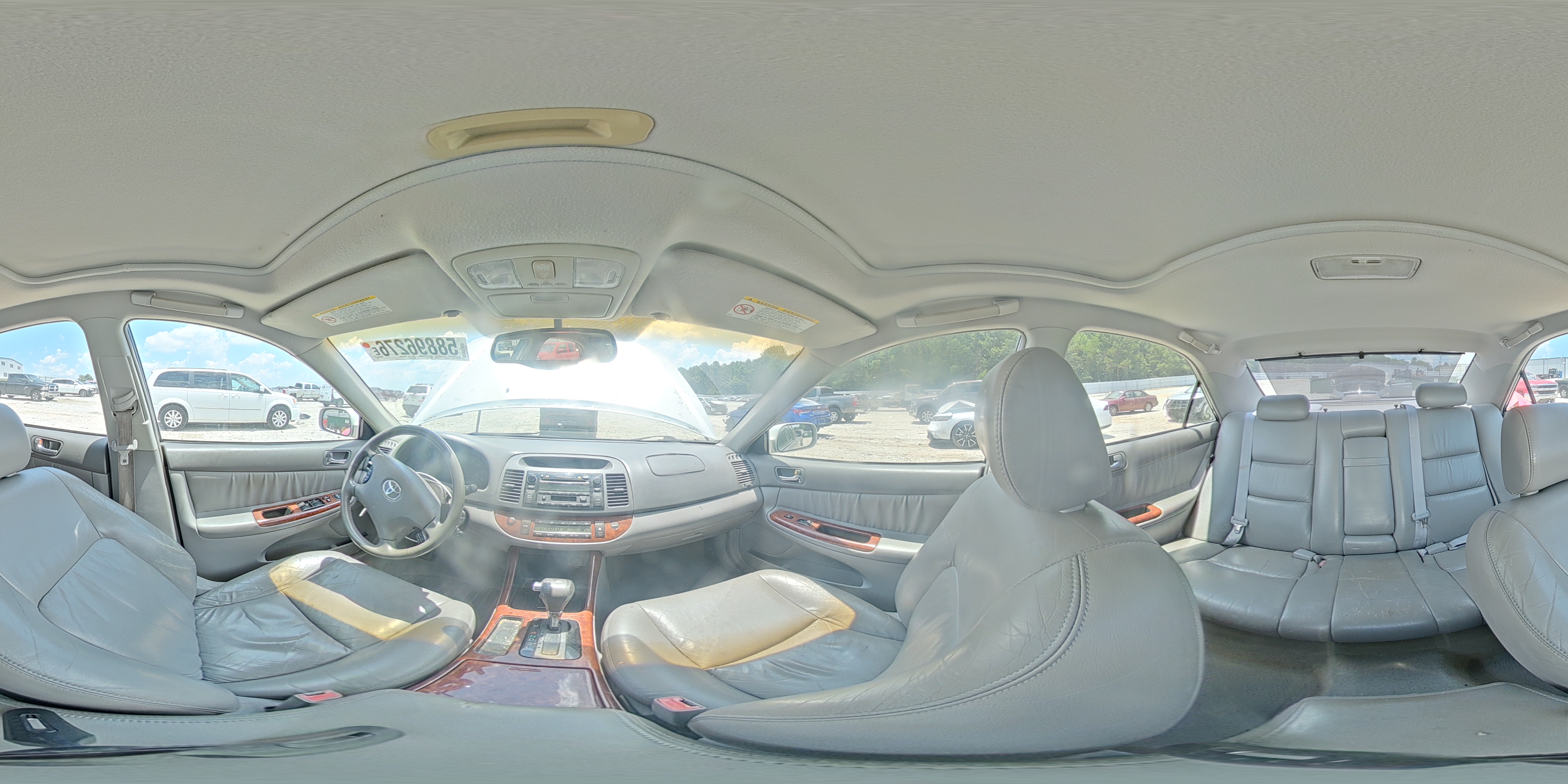 2003 Toyota Camry Xle Silver vin: 4T1BE32KX3U706847