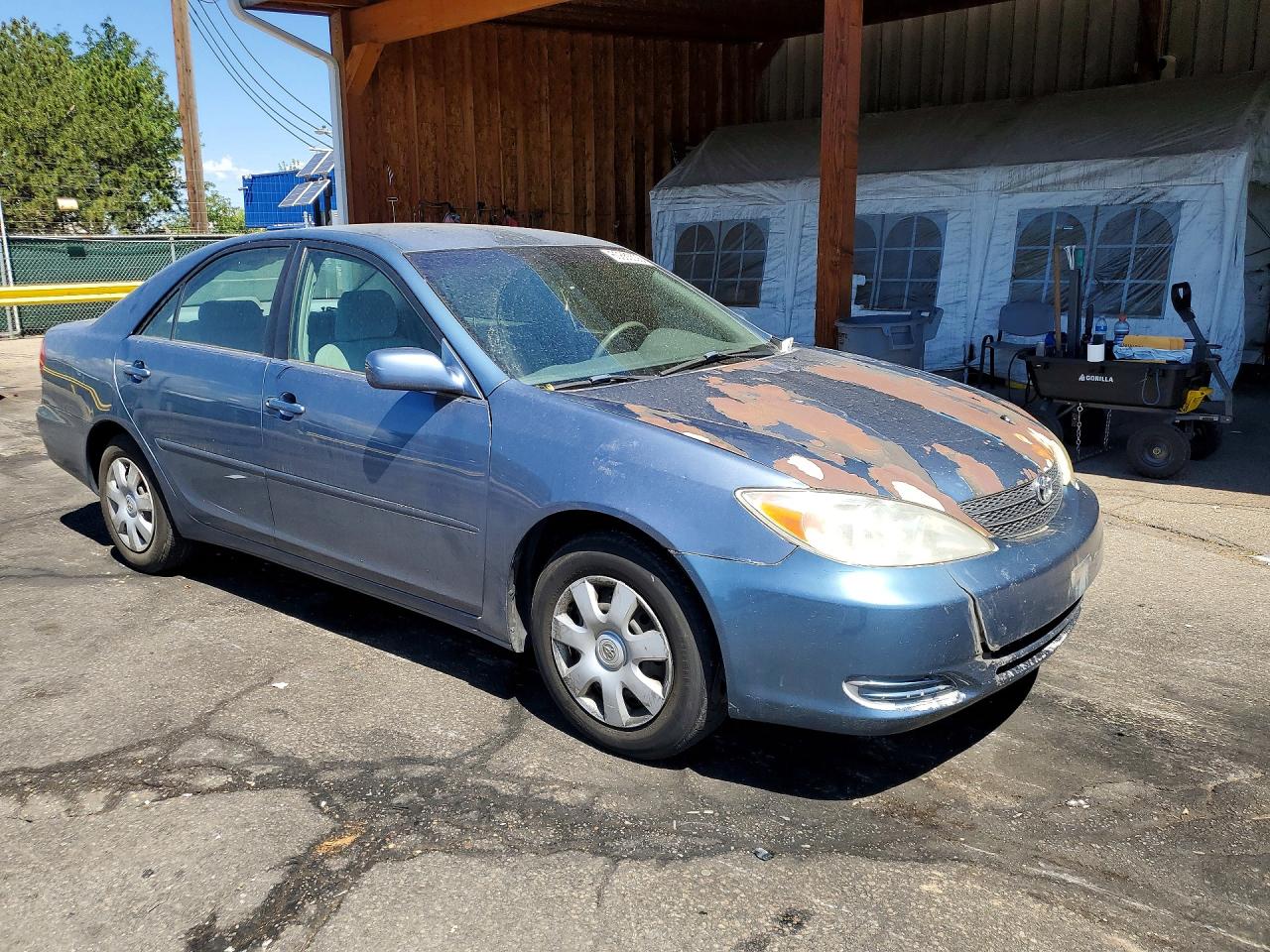 2003 Toyota Camry Le Blue vin: 4T1BE32KX3U740934