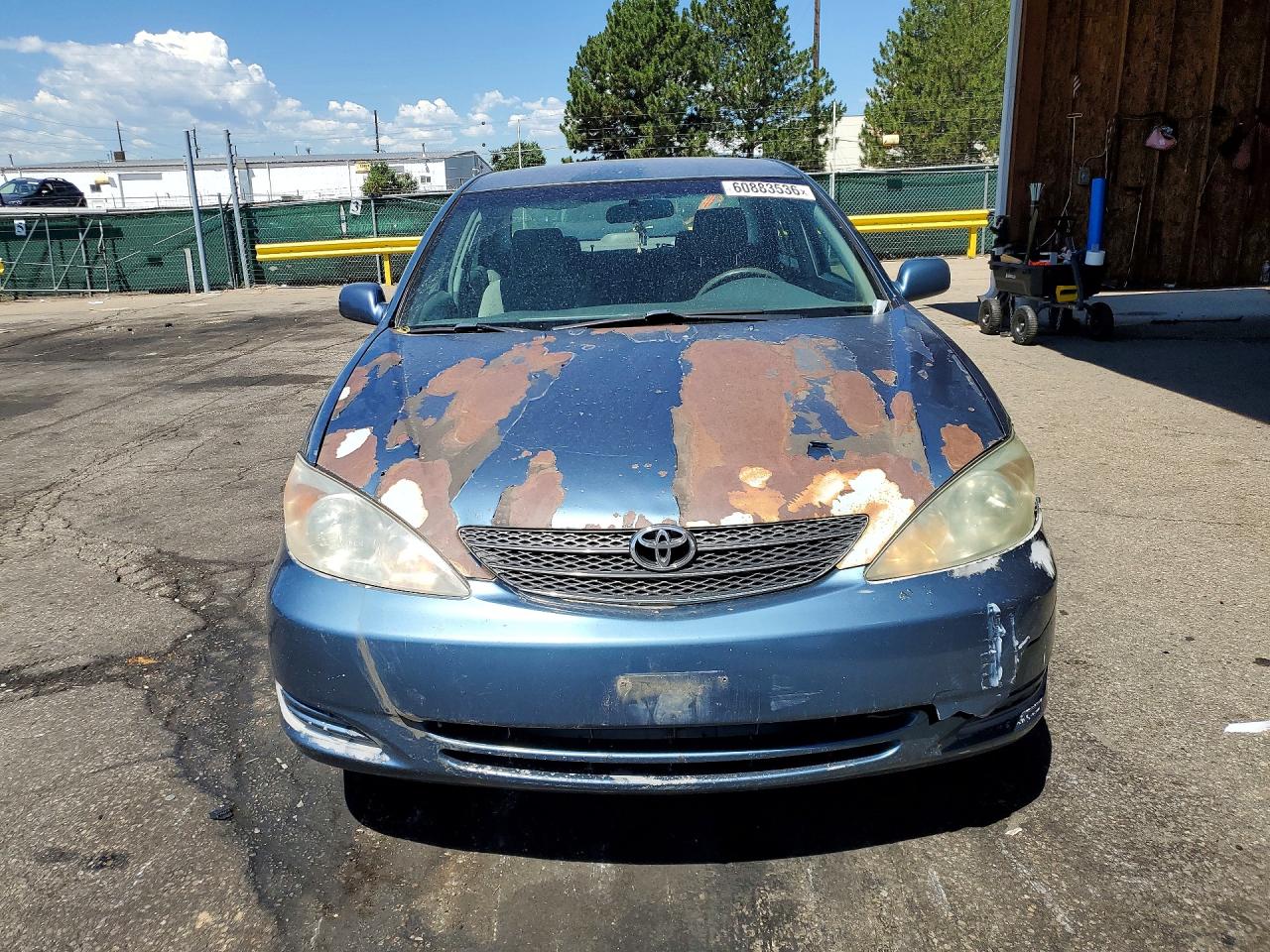 2003 Toyota Camry Le Blue vin: 4T1BE32KX3U740934