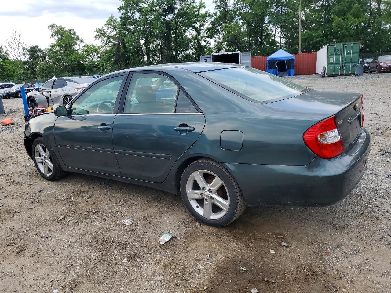 2003 Toyota Camry Le Зеленый vin: 4T1BE32KX3U741419
