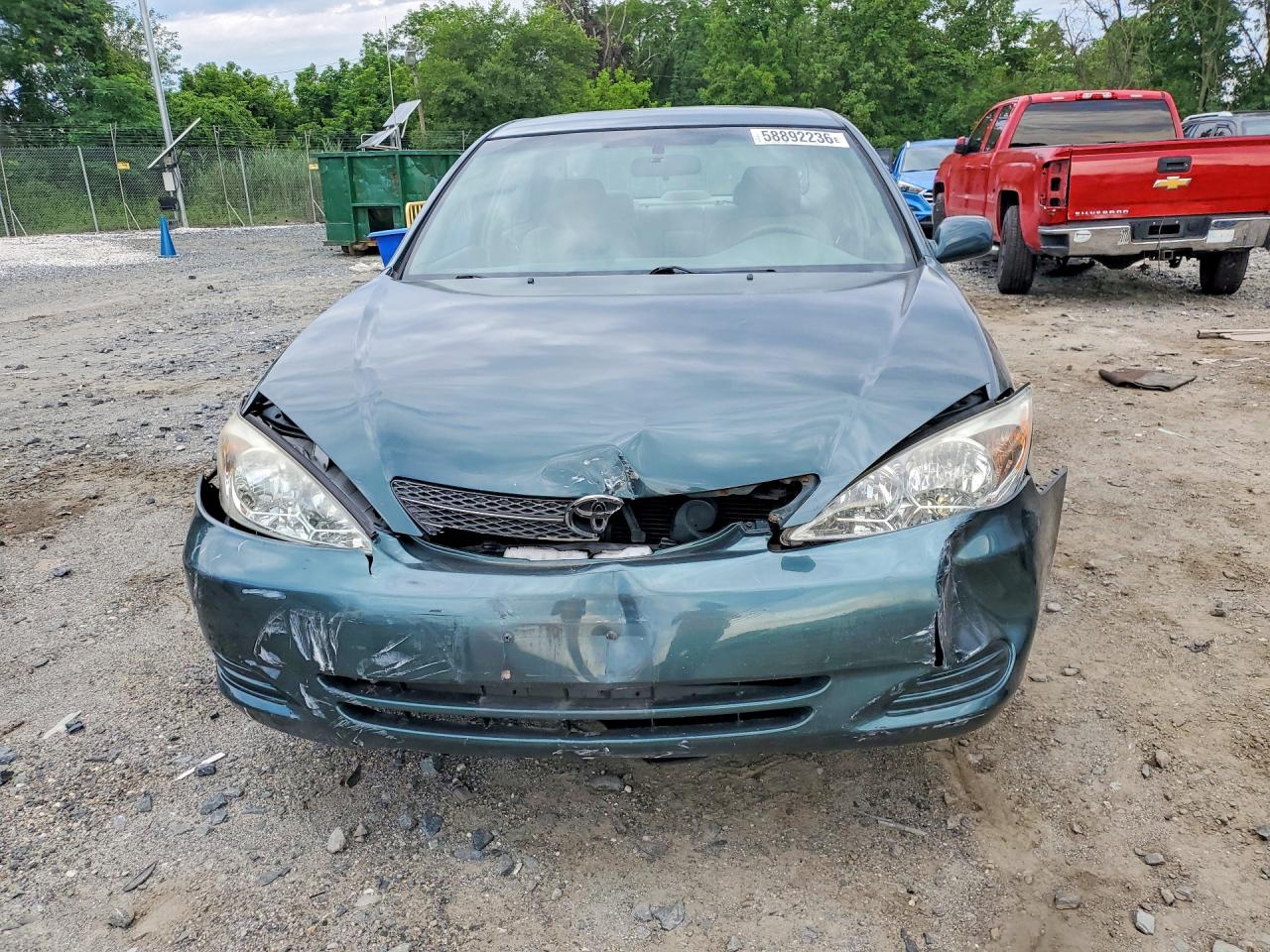 2003 Toyota Camry Le Зеленый vin: 4T1BE32KX3U741419