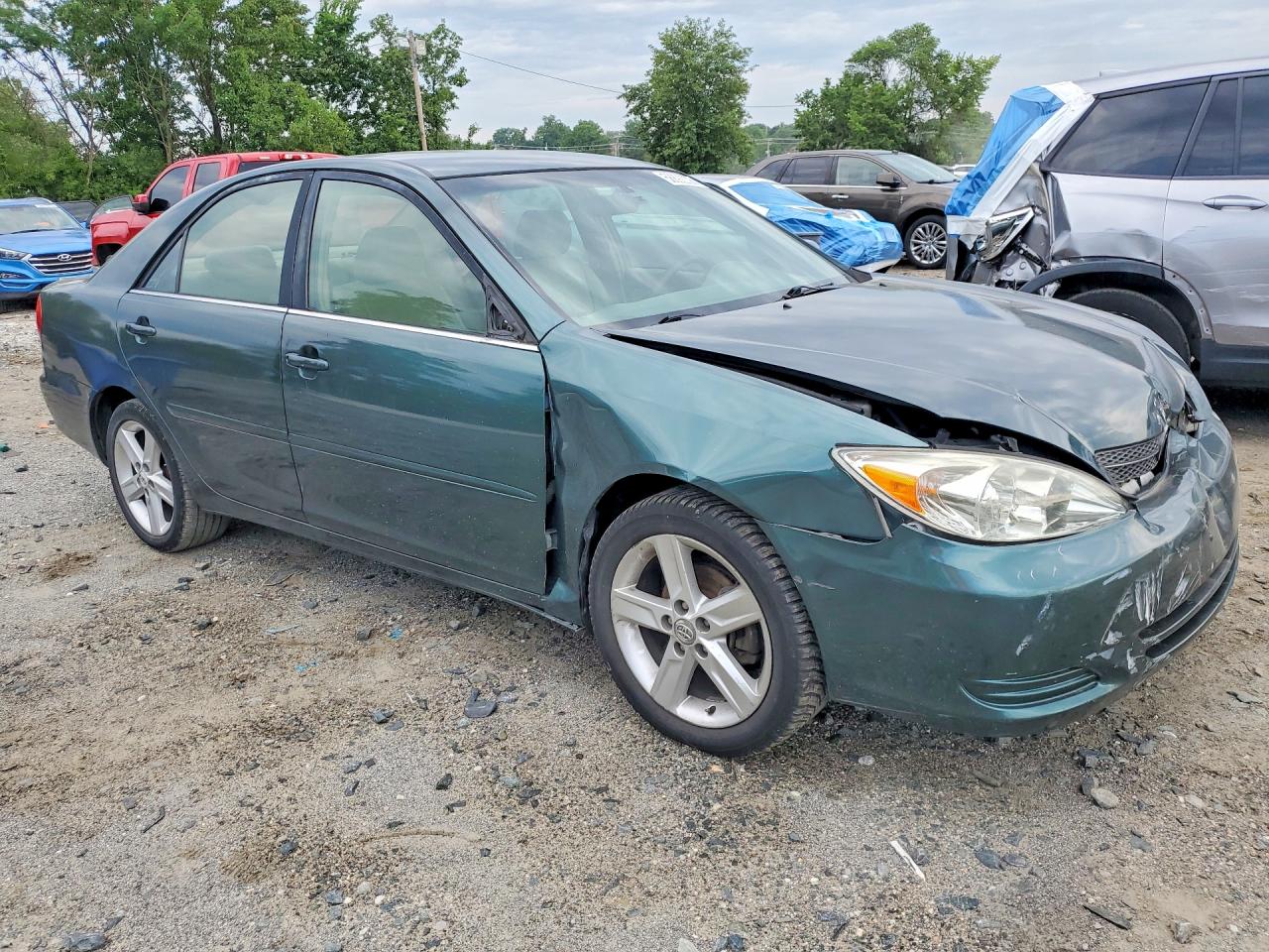 2003 Toyota Camry Le Зеленый vin: 4T1BE32KX3U741419