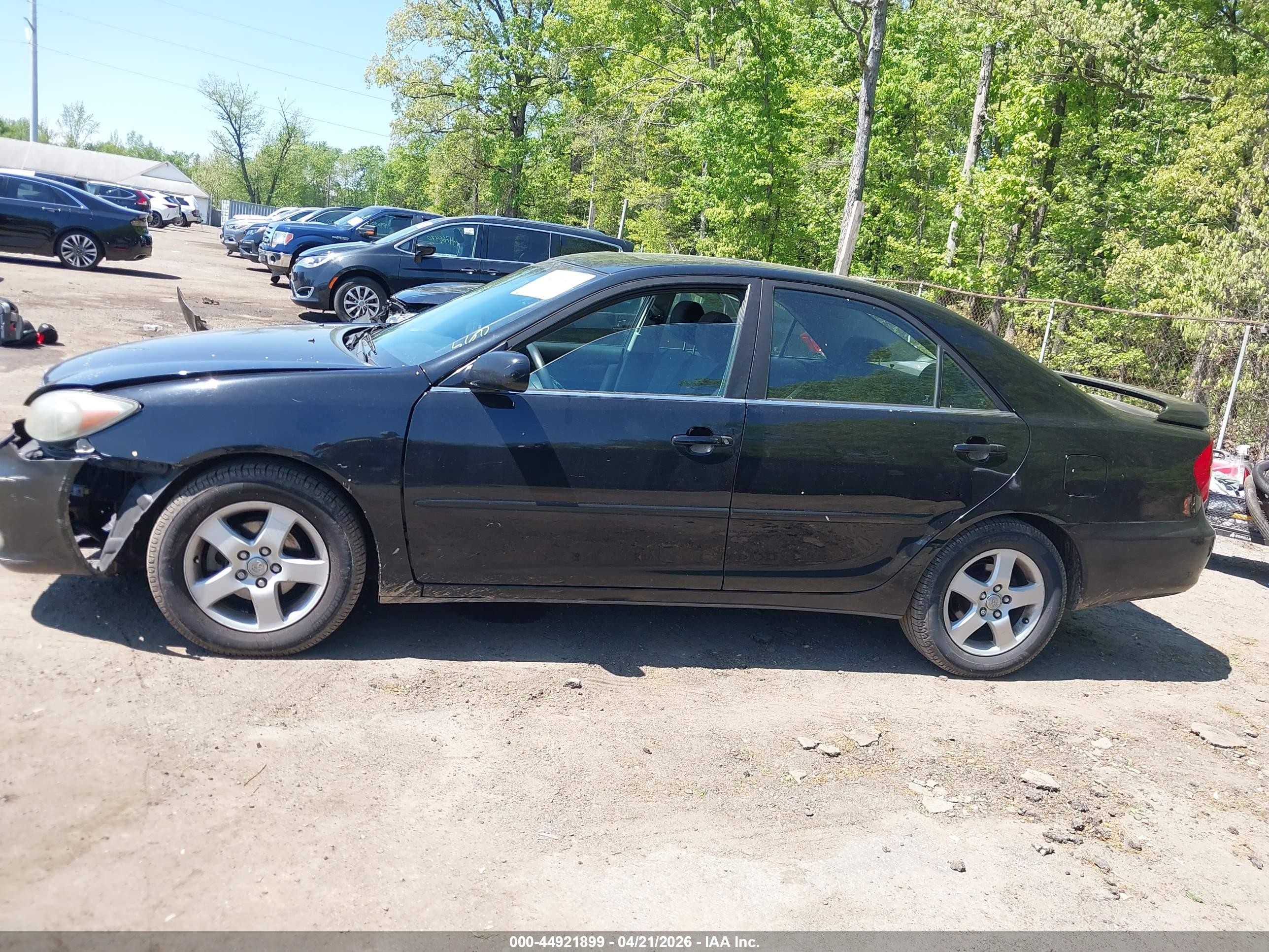 2004 Toyota Camry Se Black vin: 4T1BE32KX4U269224