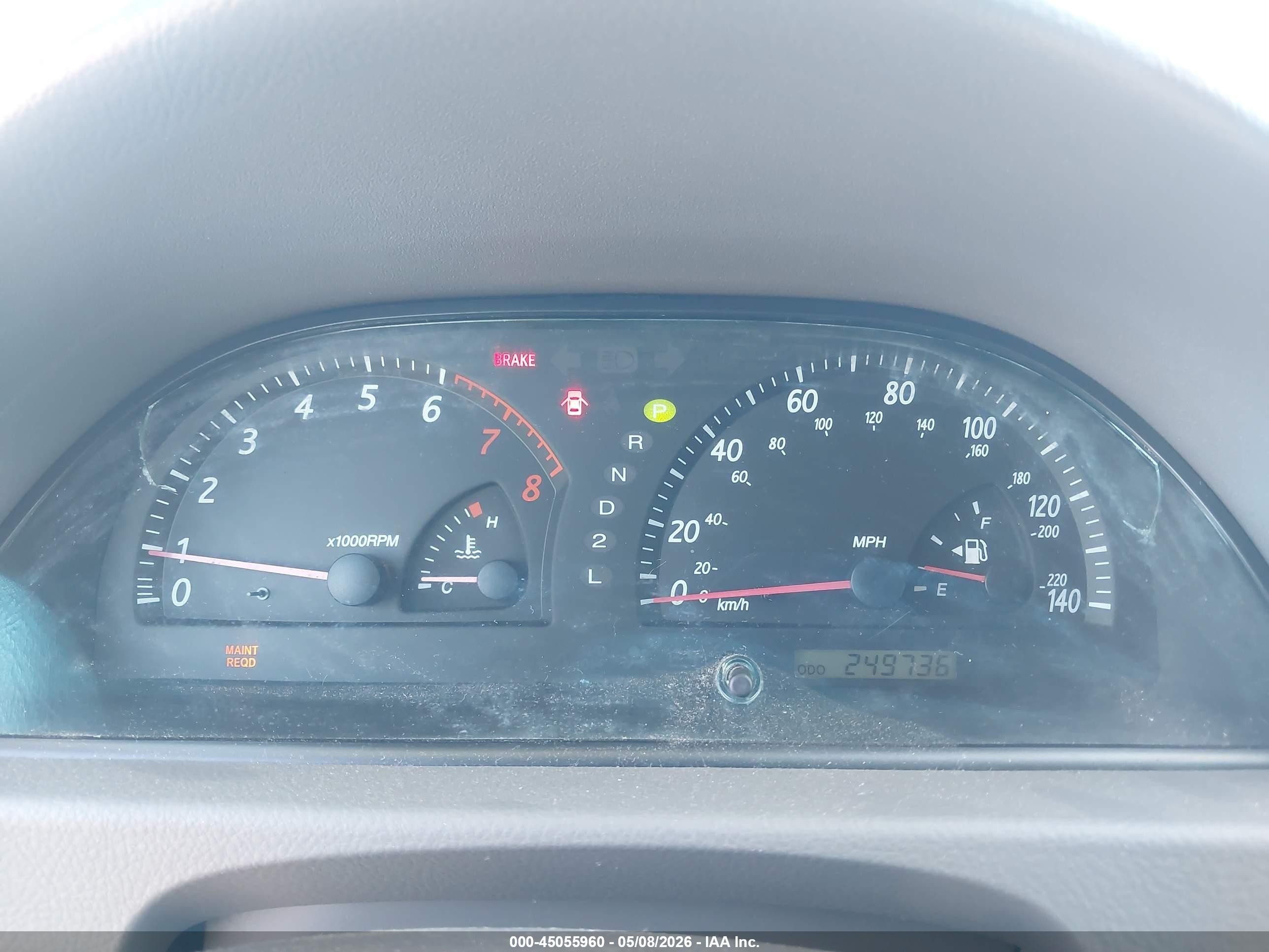 2004 Toyota Camry Le Зеленый vin: 4T1BE32KX4U271183