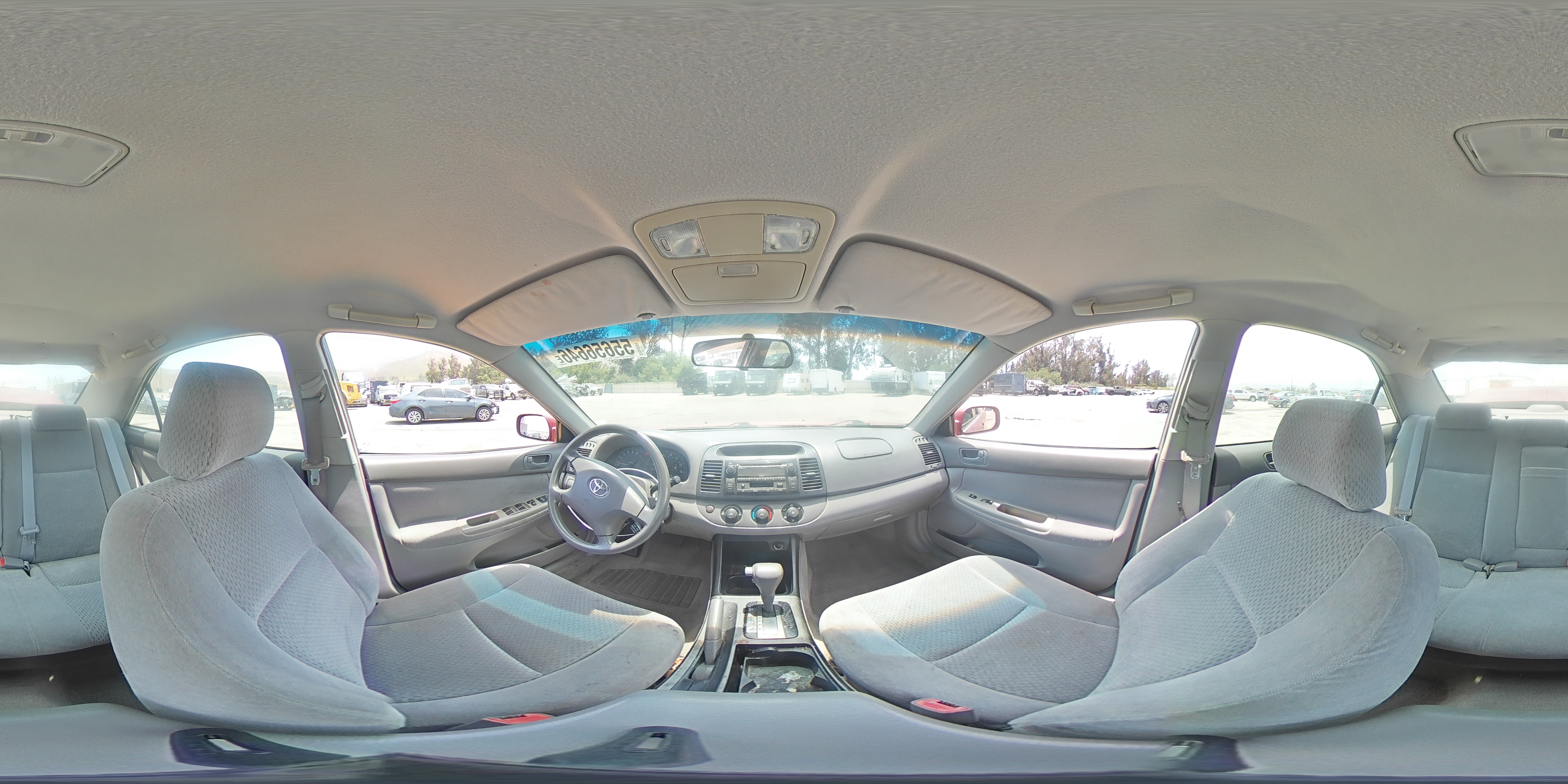 2004 Toyota Camry Le Burgundy vin: 4T1BE32KX4U350935
