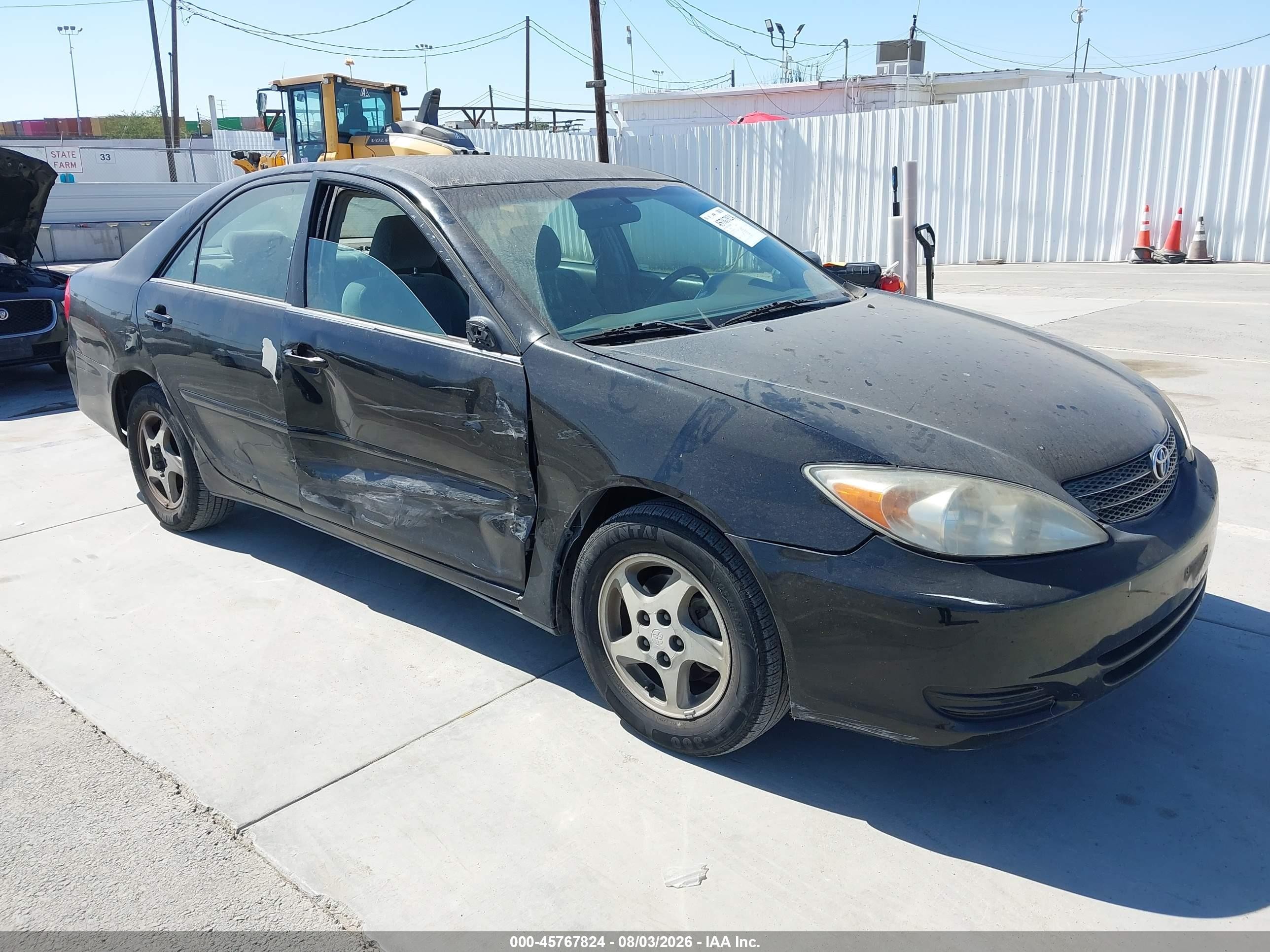2004 Toyota Camry Le Black vin: 4T1BE32KX4U374491