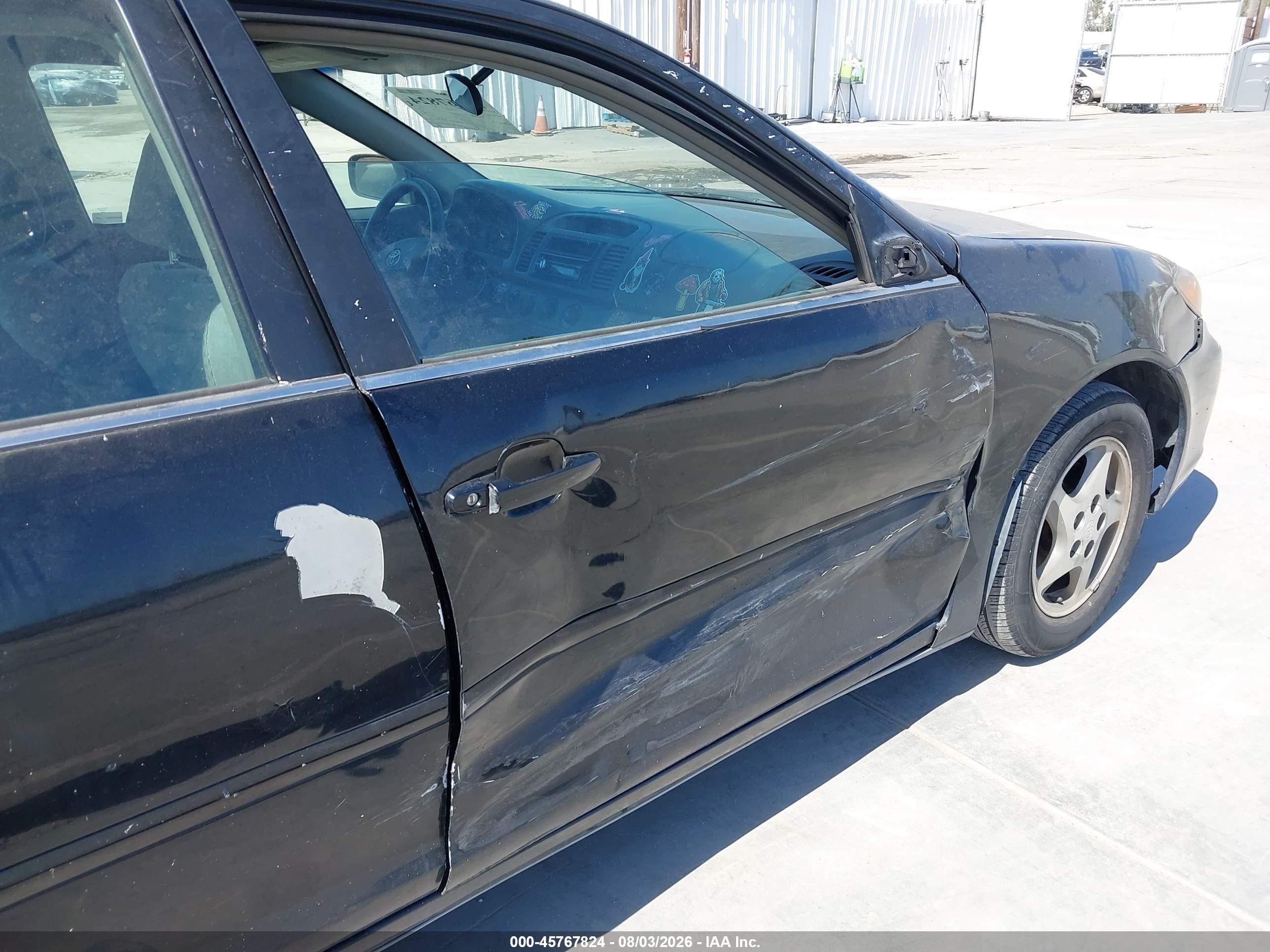2004 Toyota Camry Le Black vin: 4T1BE32KX4U374491