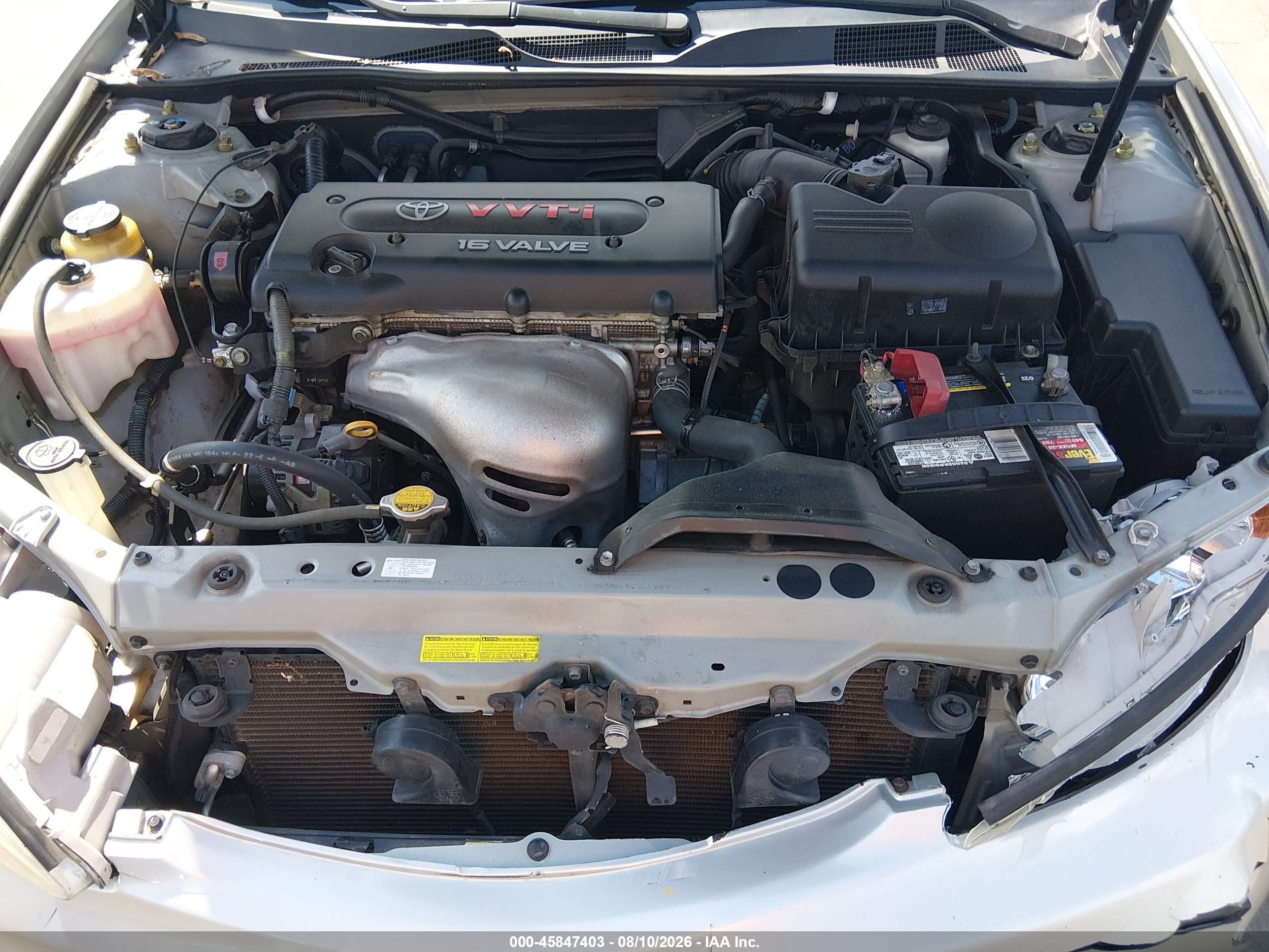 2004 Toyota Camry Le Серебряный vin: 4T1BE32KX4U938186