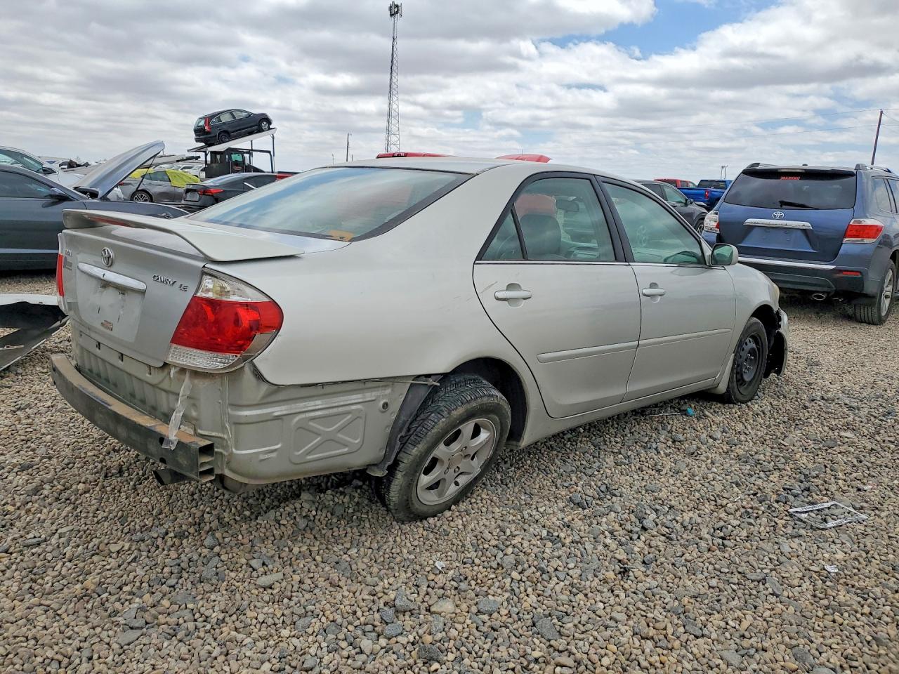 2005 Toyota Camry Le Серебряный vin: 4T1BE32KX5U005499