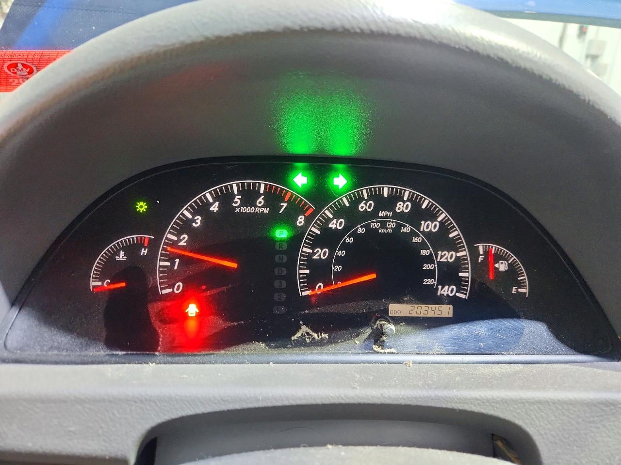 2005 Toyota Camry Le Blue vin: 4T1BE32KX5U016373