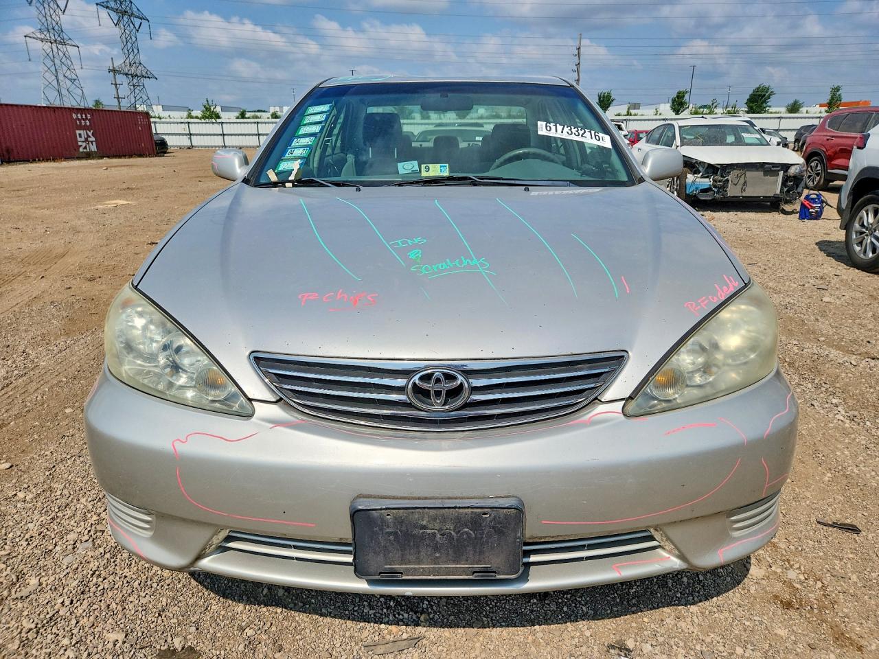 2005 Toyota Camry Le Beige vin: 4T1BE32KX5U028118