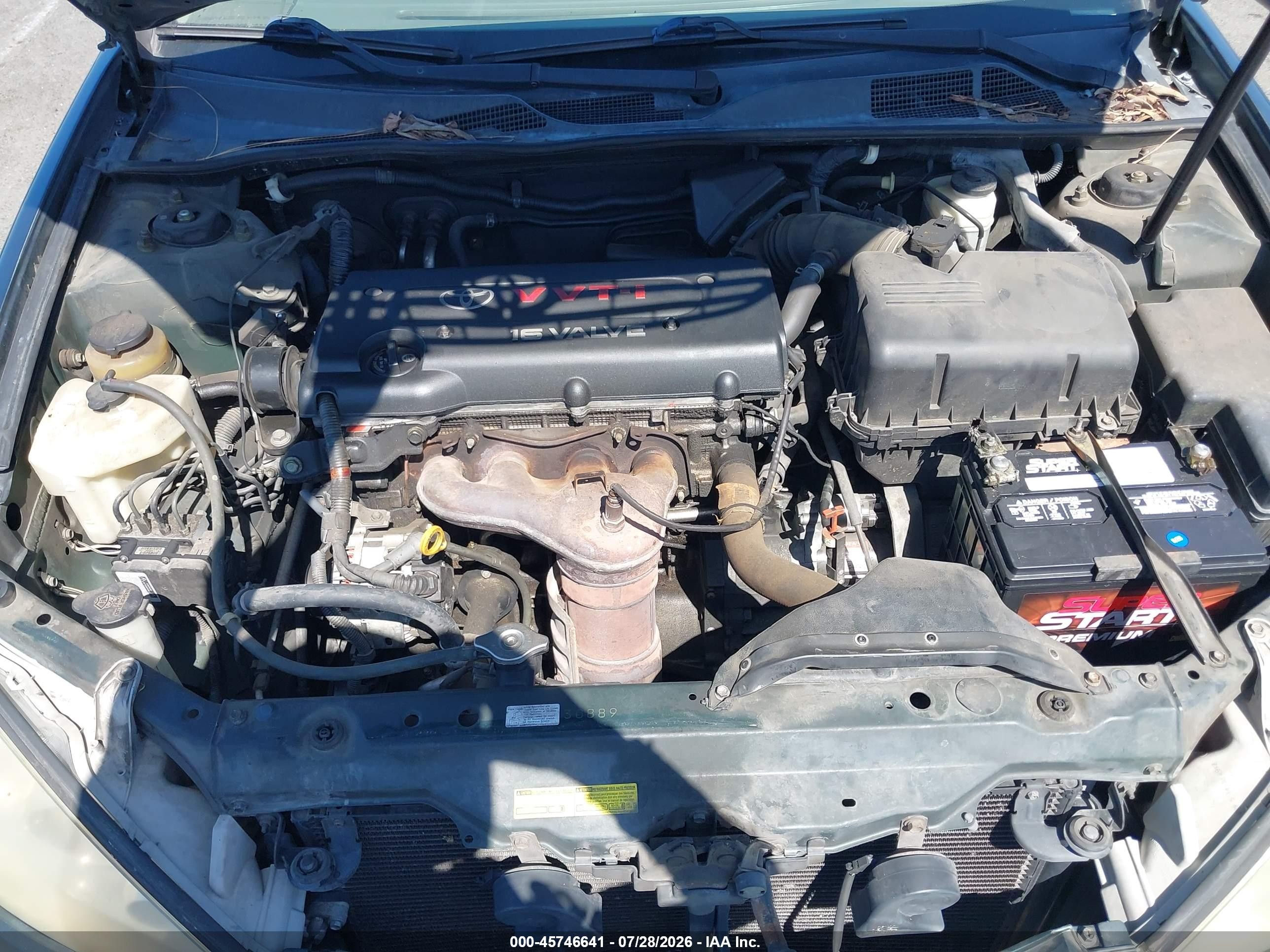 2005 Toyota Camry Le Green vin: 4T1BE32KX5U067291