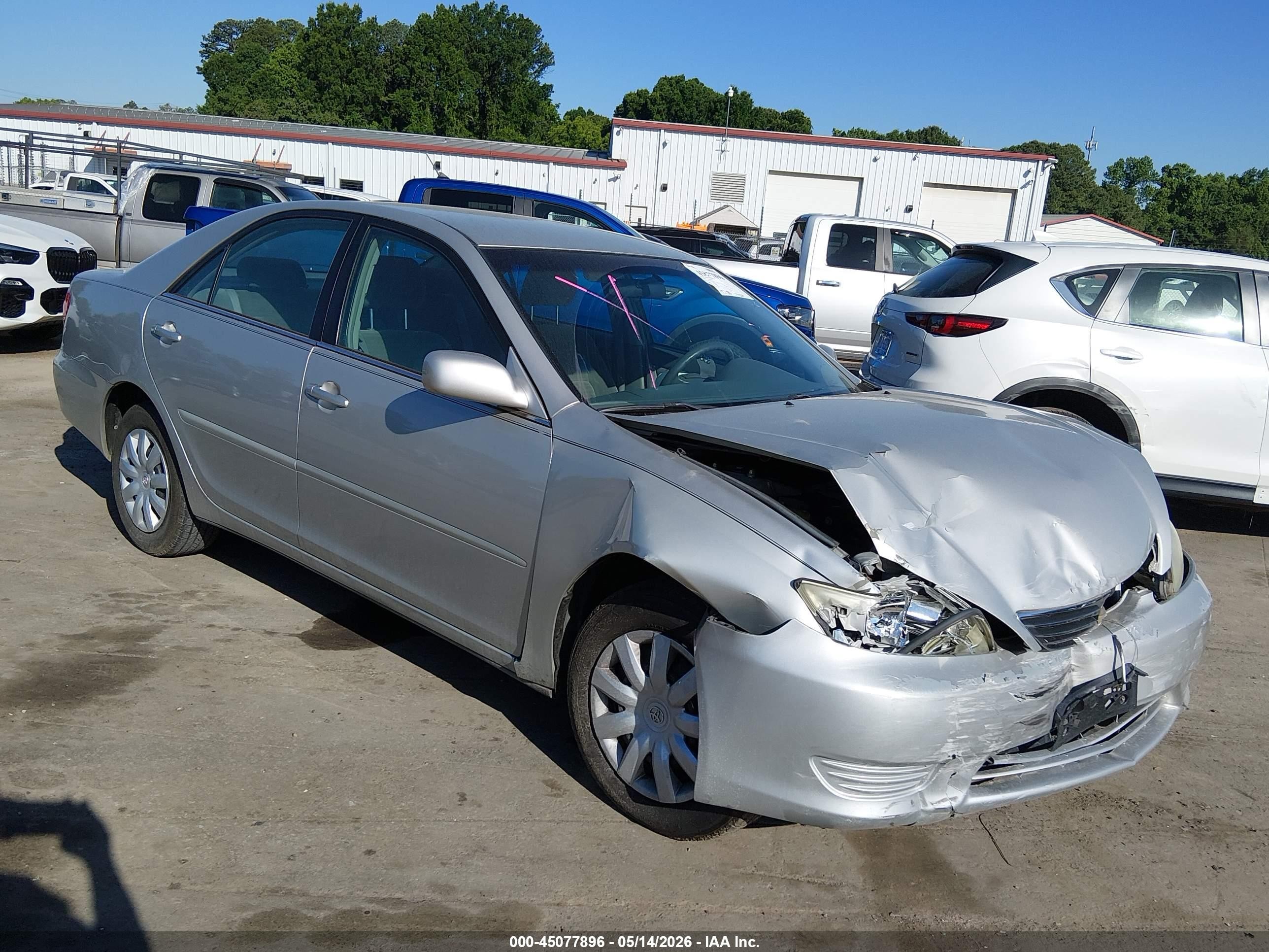 2005 Toyota Camry Le Серебряный vin: 4T1BE32KX5U078923
