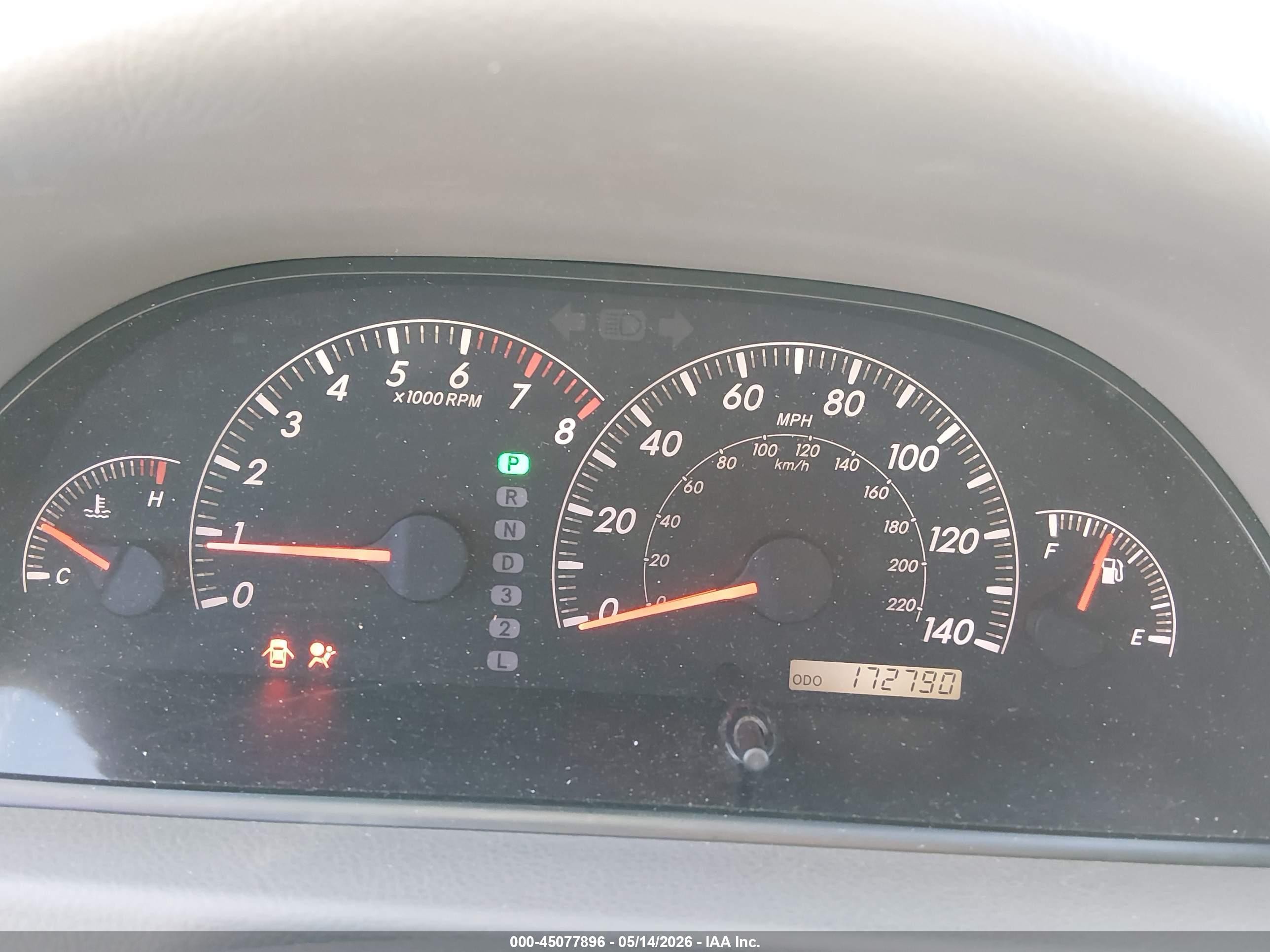 2005 Toyota Camry Le Серебряный vin: 4T1BE32KX5U078923