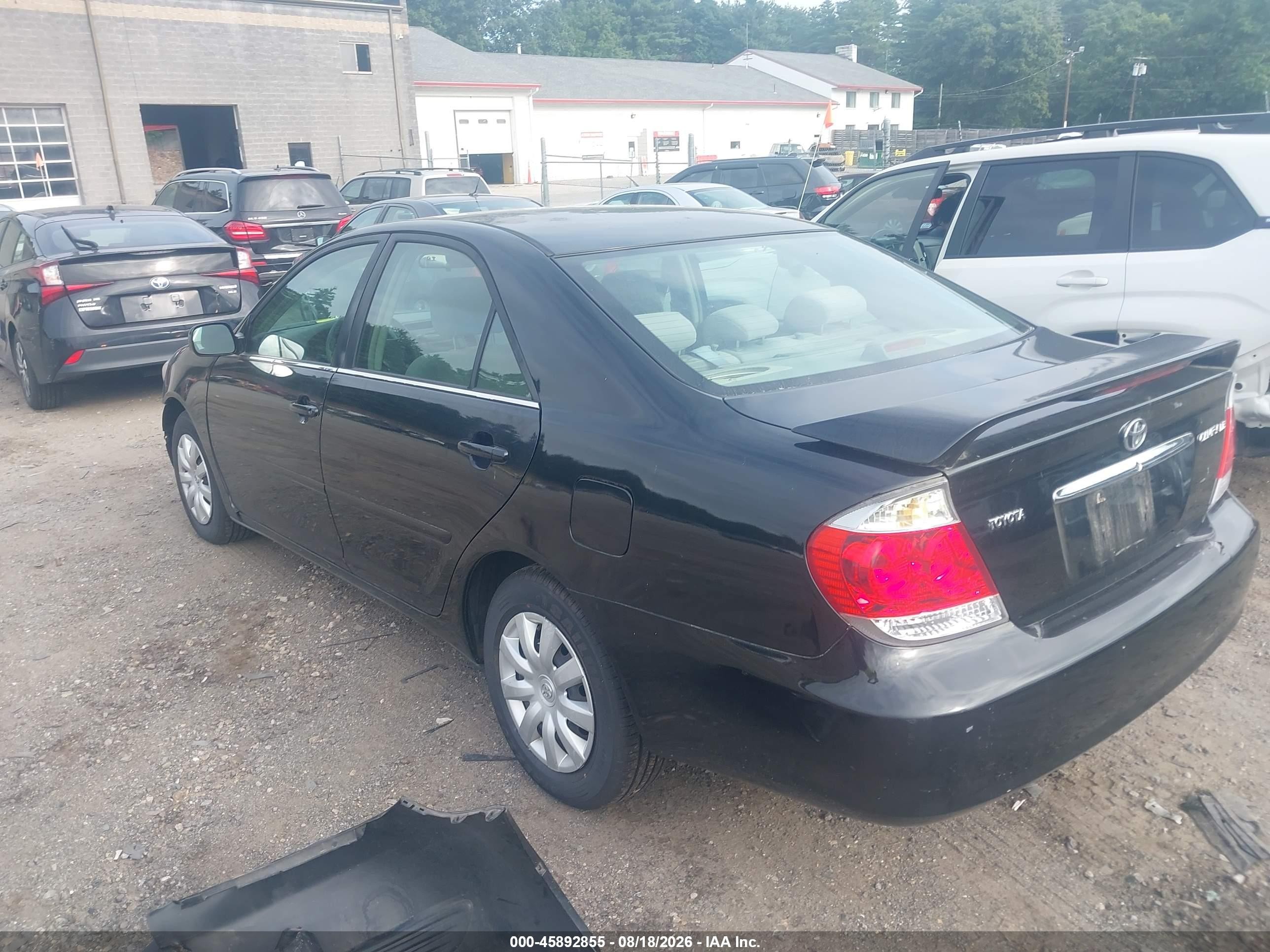 2005 Toyota Camry Le/se Black vin: 4T1BE32KX5U080803