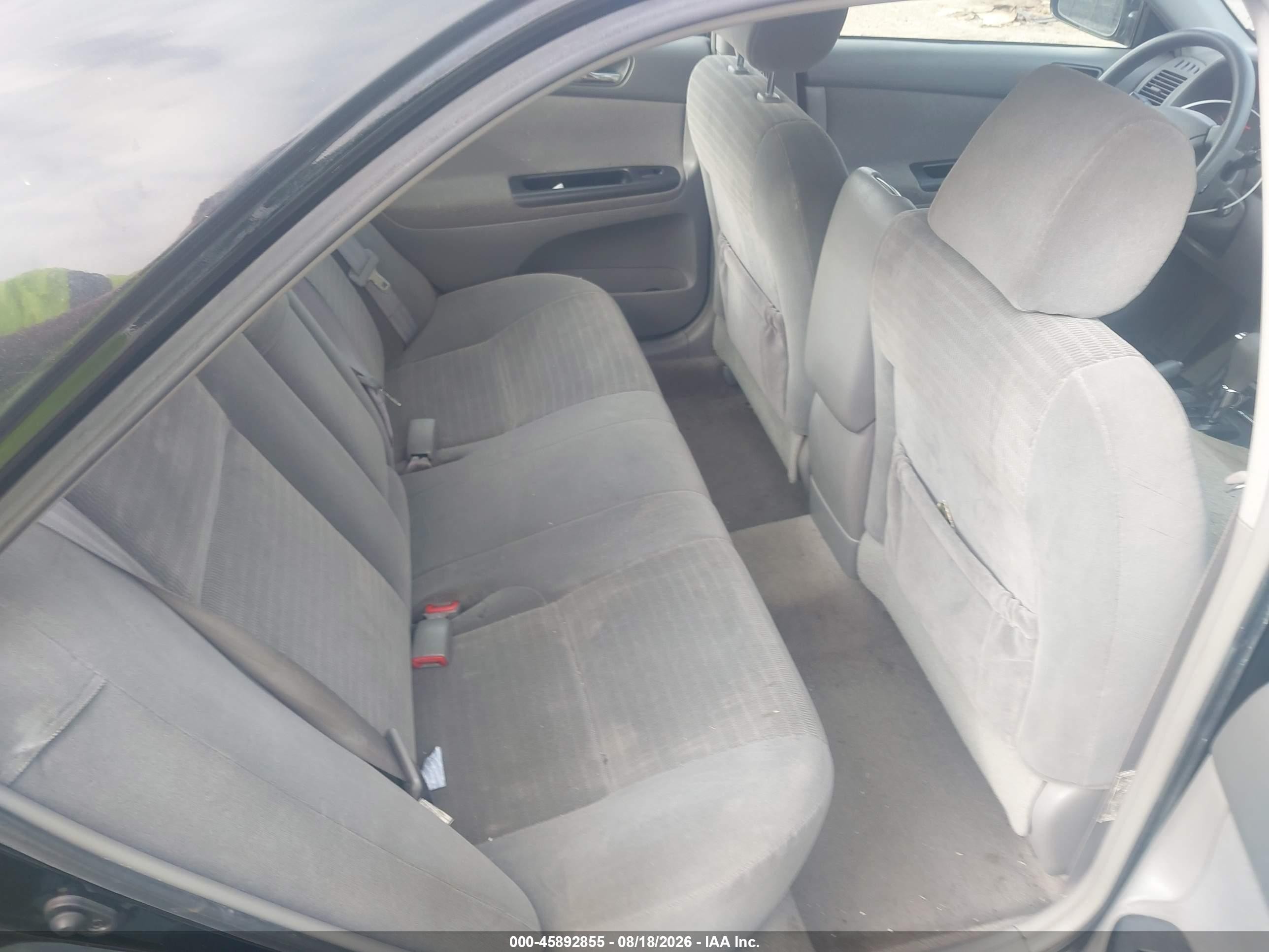 2005 Toyota Camry Le/se Black vin: 4T1BE32KX5U080803