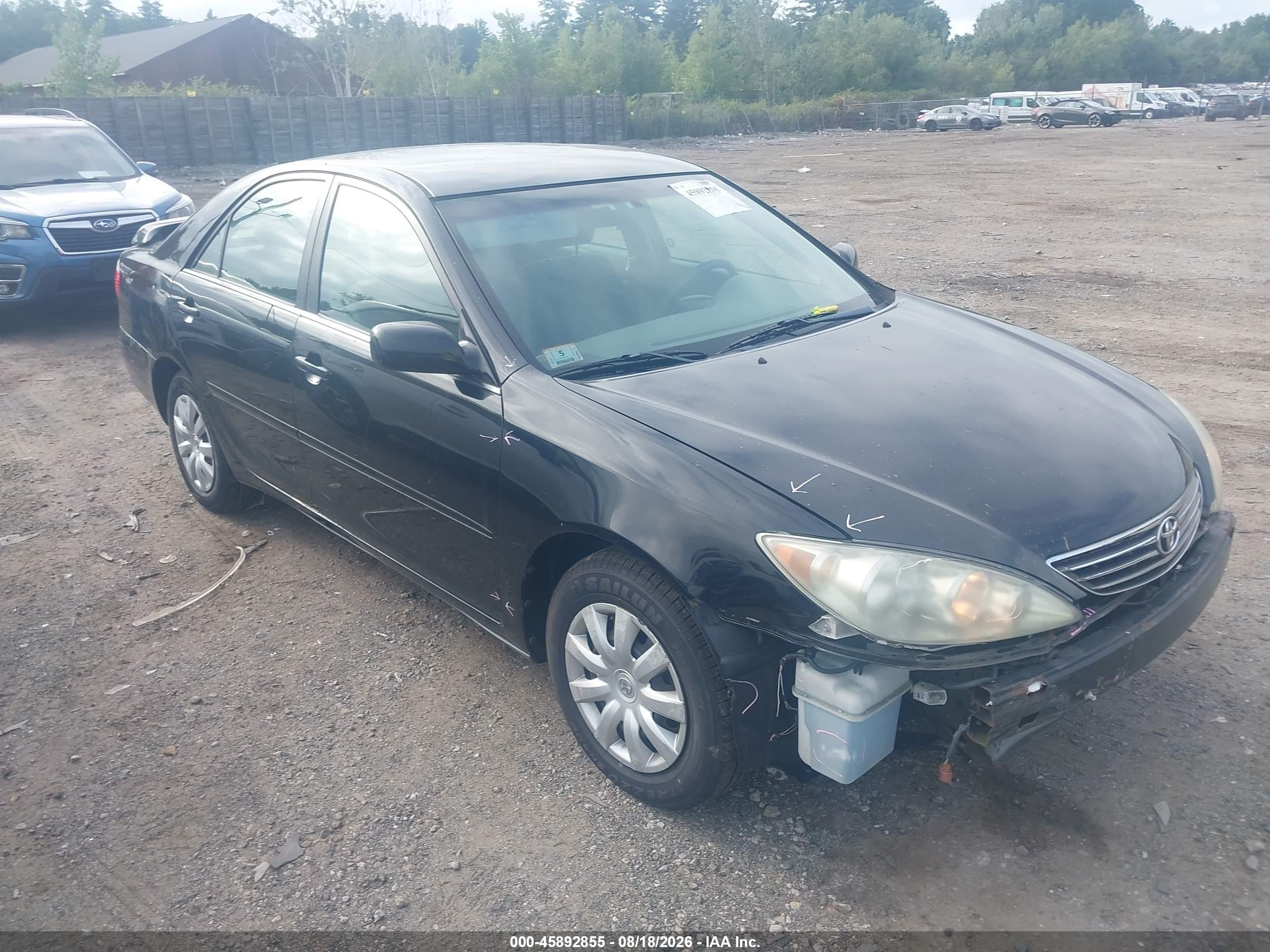 2005 Toyota Camry Le/se Черный vin: 4T1BE32KX5U080803