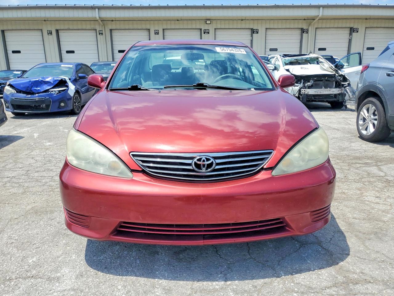 2005 Toyota Camry Red vin: 4T1BE32KX5U092661