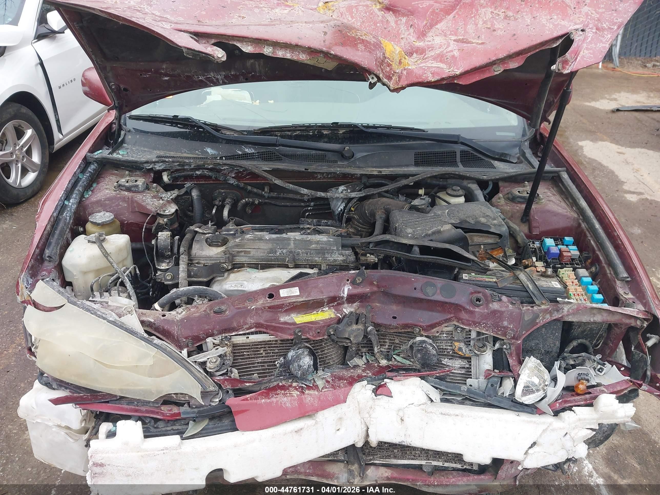 2005 Toyota Camry Xle Red vin: 4T1BE32KX5U403862