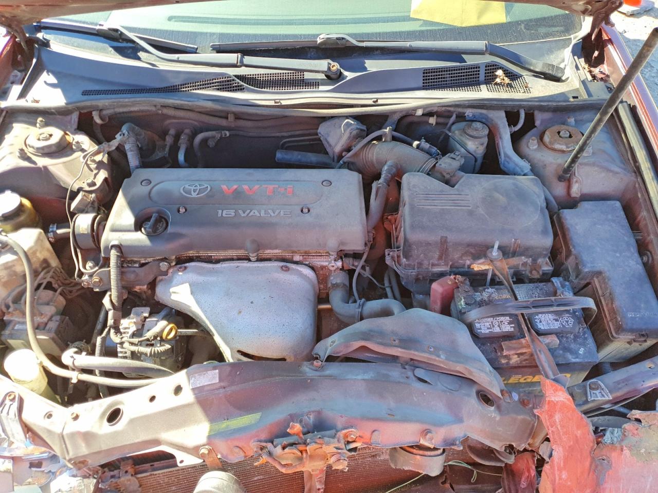 2005 Toyota Camry Le Бордовый vin: 4T1BE32KX5U407202