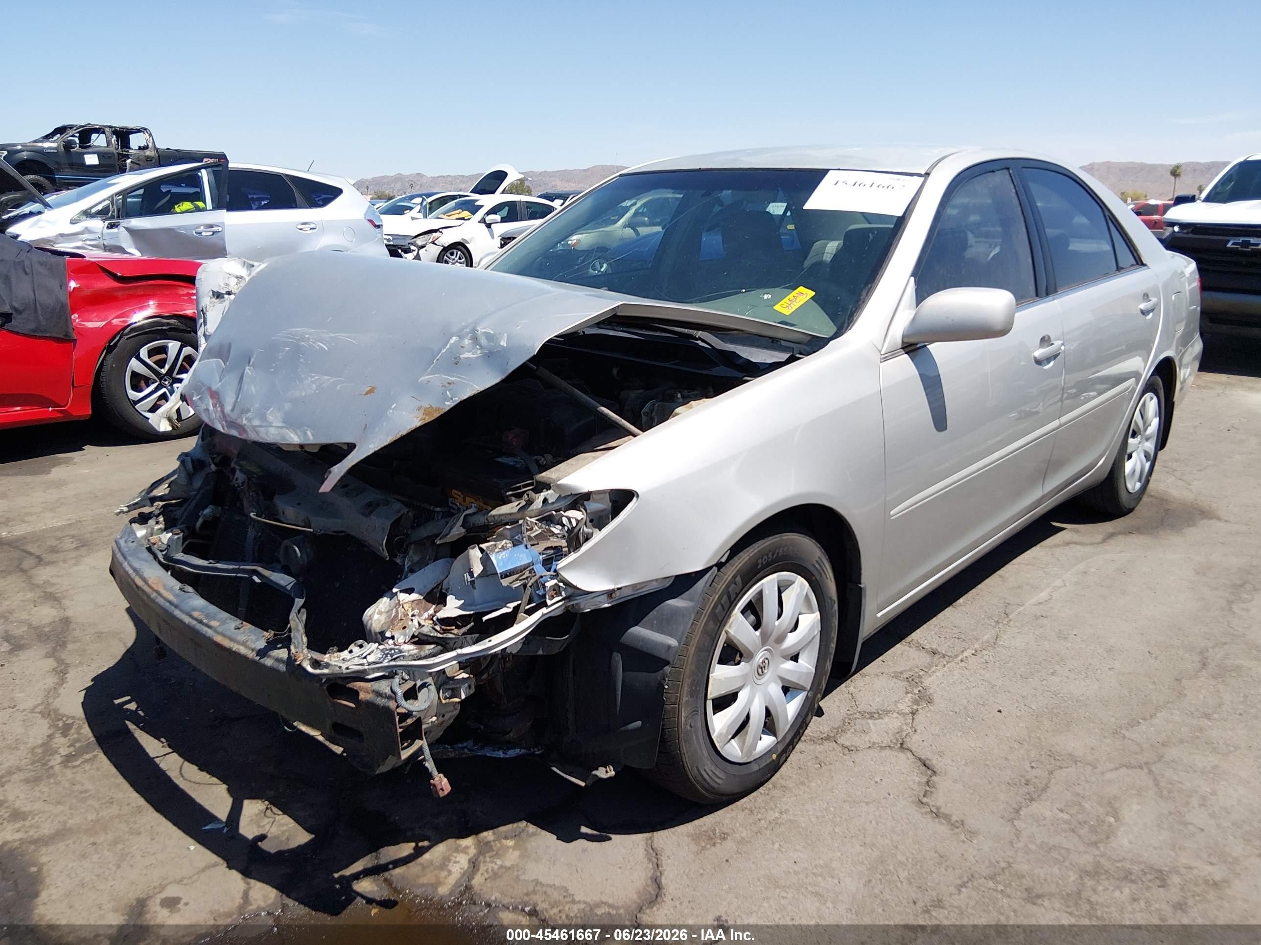 2005 Toyota Camry Le/se/std/xle Silver vin: 4T1BE32KX5U422234