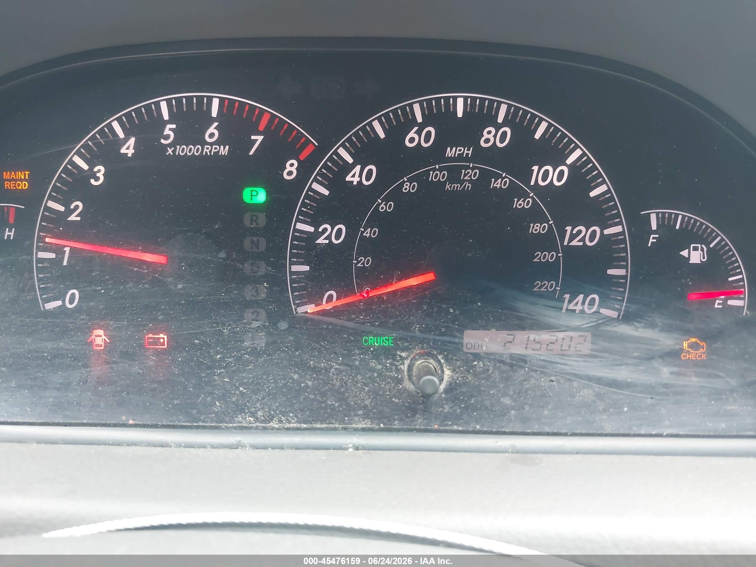 2005 Toyota Camry Le Gray vin: 4T1BE32KX5U552885