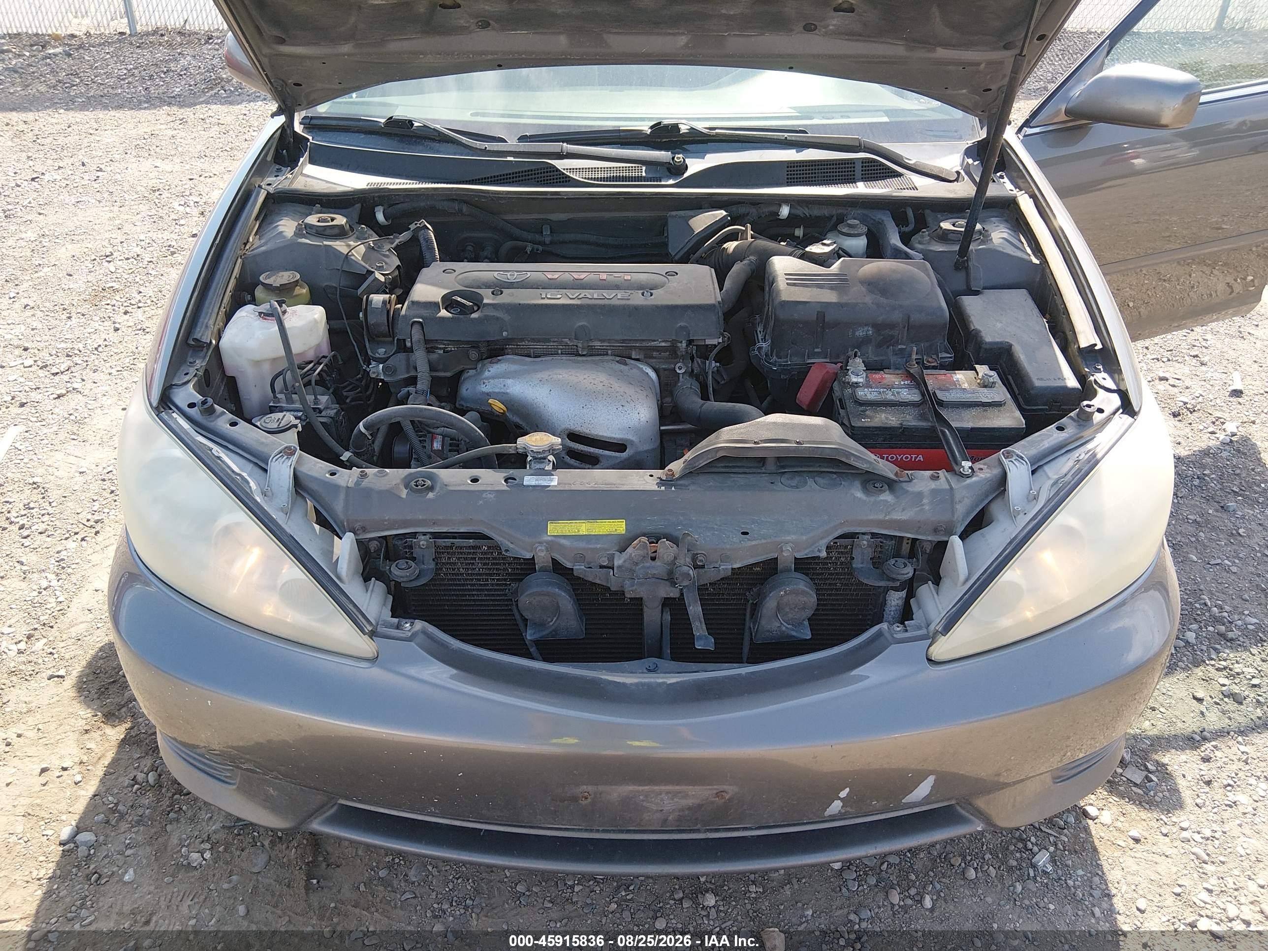2005 Toyota Camry Le Gray vin: 4T1BE32KX5U557519
