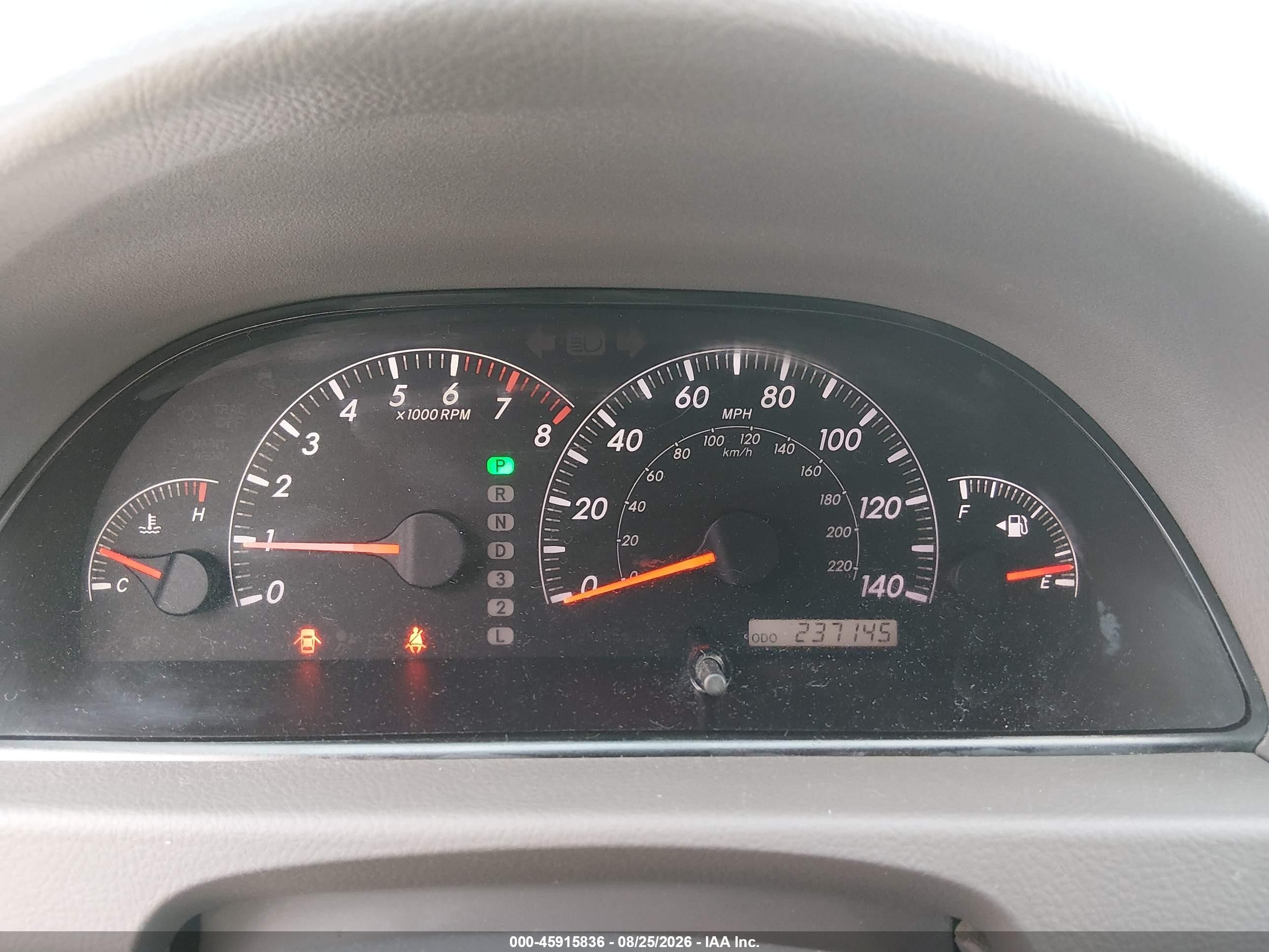2005 Toyota Camry Le Gray vin: 4T1BE32KX5U557519