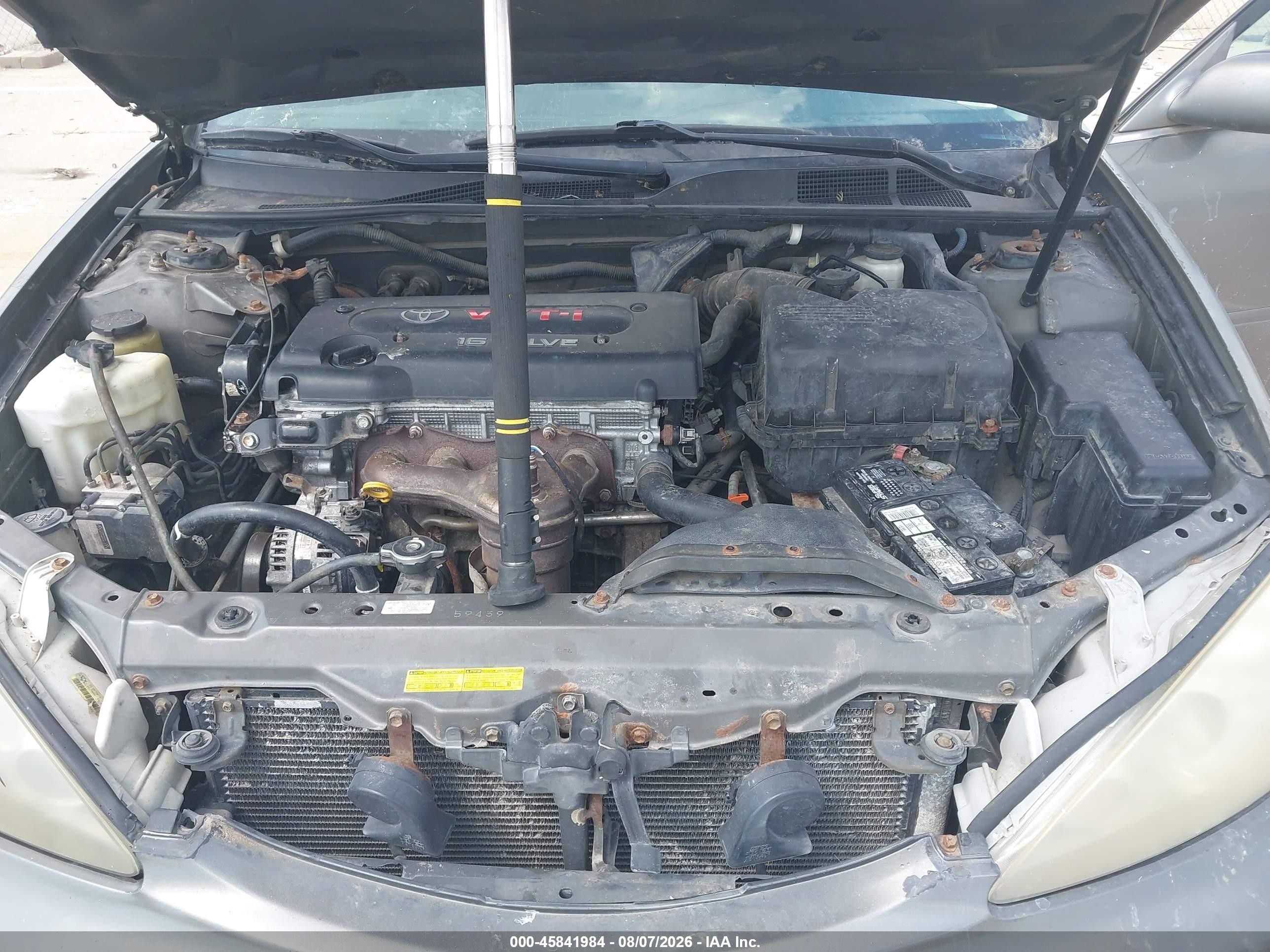 2005 Toyota Camry Se Серый vin: 4T1BE32KX5U591296
