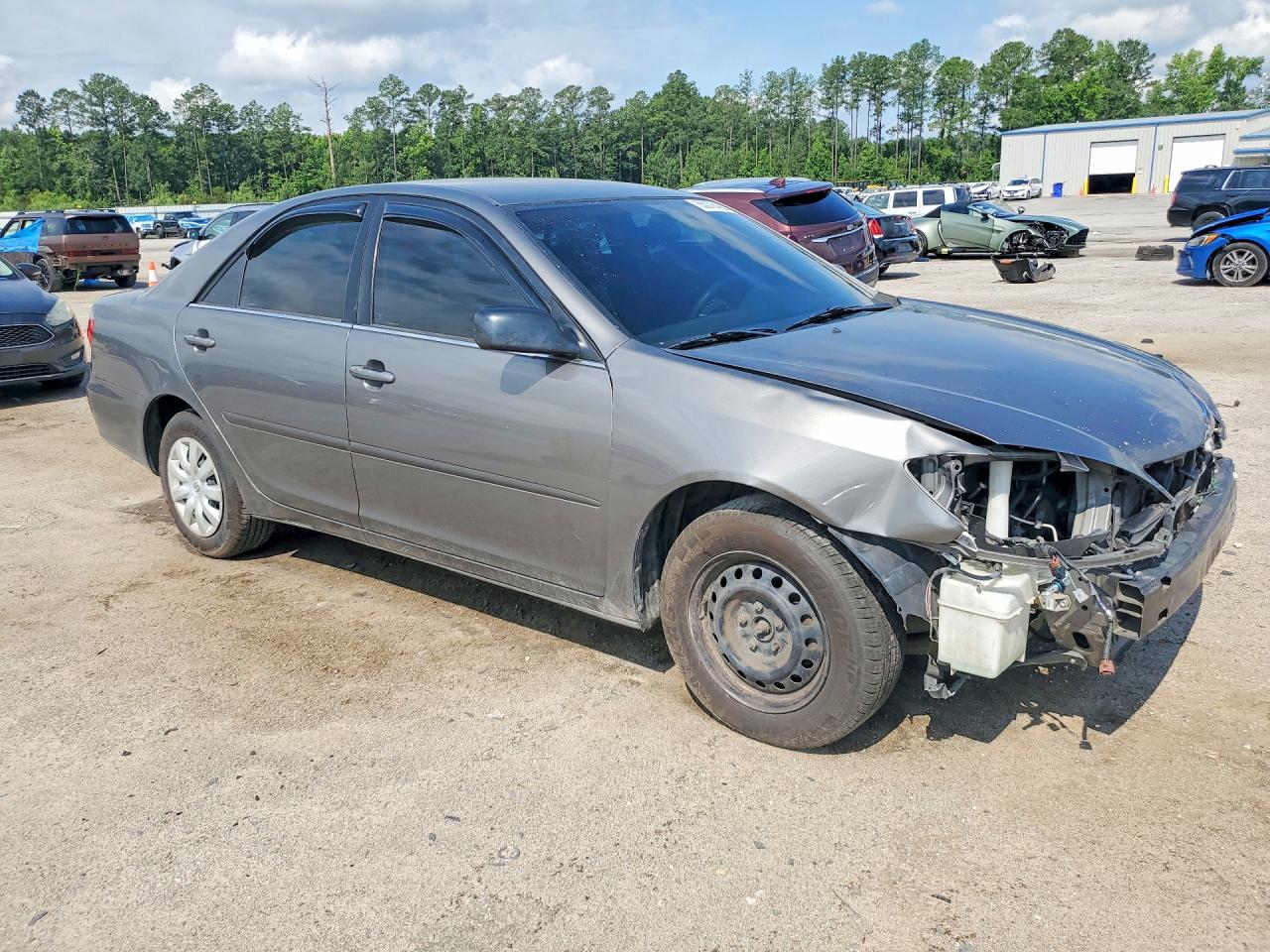 2005 Toyota Camry Le Gray vin: 4T1BE32KX5U602443