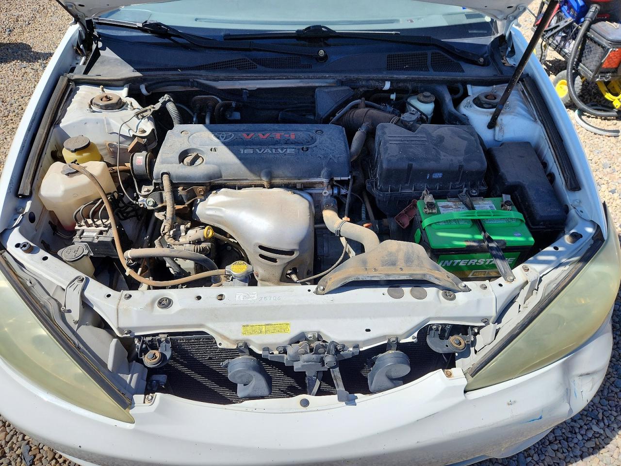 2005 Toyota Camry Белый vin: 4T1BE32KX5U640559