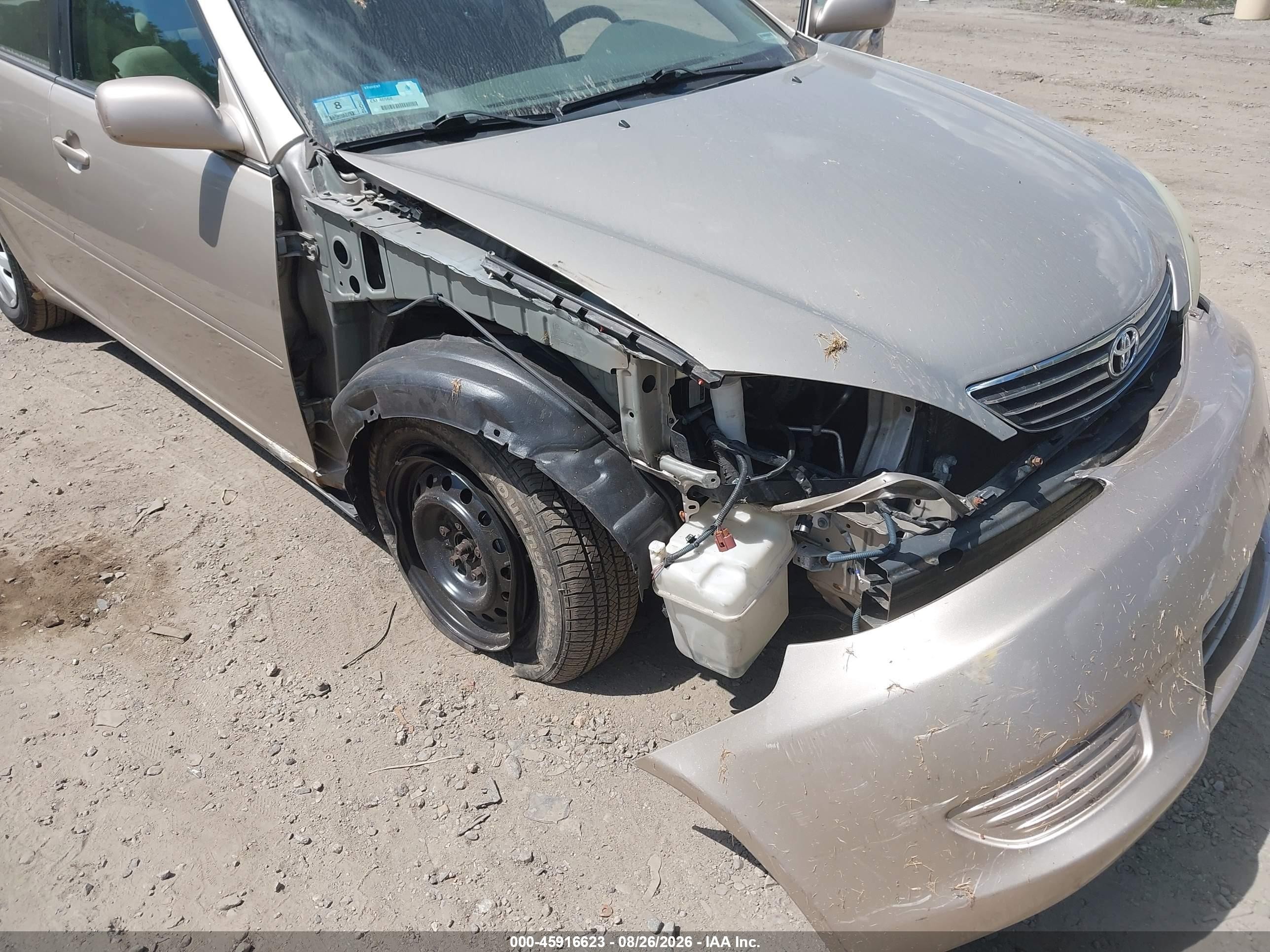 2006 Toyota Camry Le Champagne vin: 4T1BE32KX6U117463