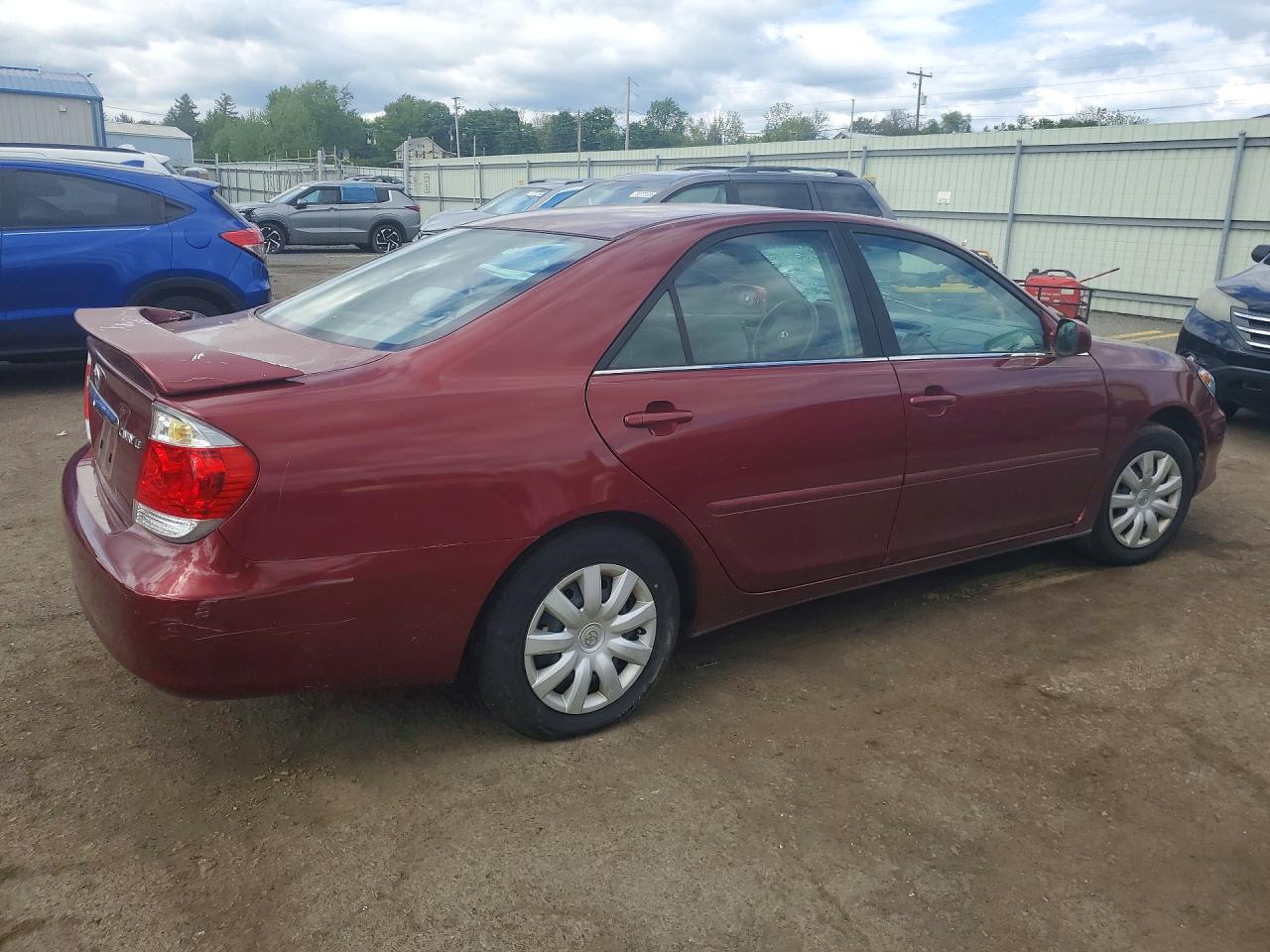 2006 Toyota Camry Le Burgundy vin: 4T1BE32KX6U149717