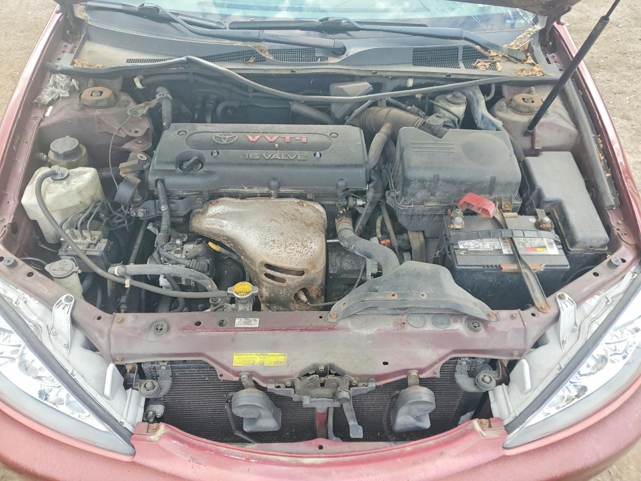 2006 Toyota Camry Le Burgundy vin: 4T1BE32KX6U149717