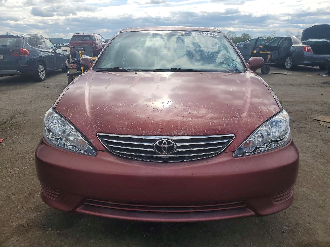 2006 Toyota Camry Le Burgundy vin: 4T1BE32KX6U149717