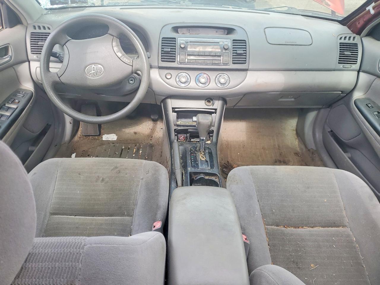 2006 Toyota Camry Le Burgundy vin: 4T1BE32KX6U149717
