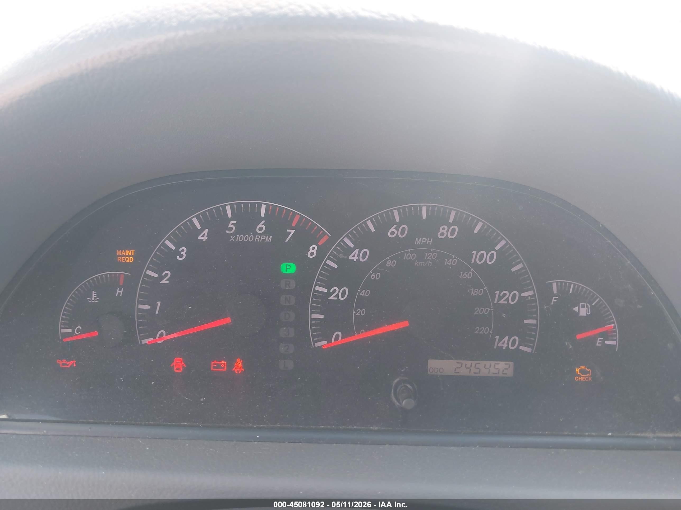 2006 Toyota Camry Le White vin: 4T1BE32KX6U653992