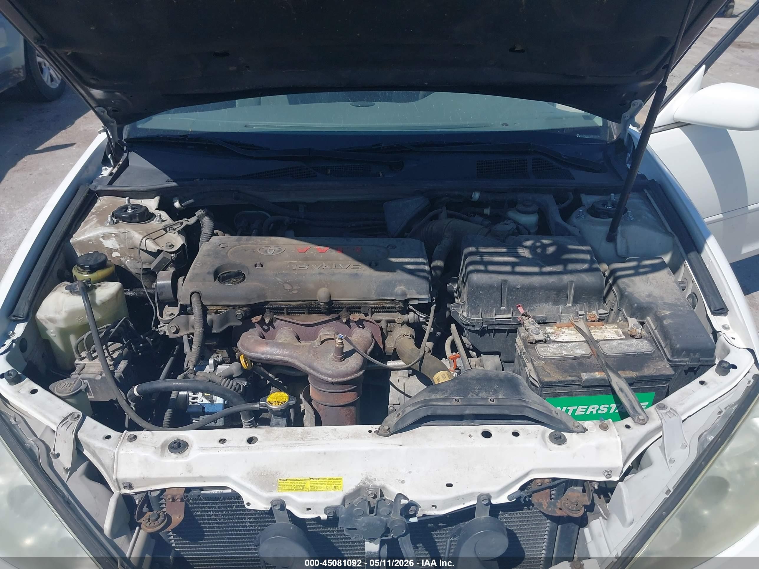 2006 Toyota Camry Le White vin: 4T1BE32KX6U653992
