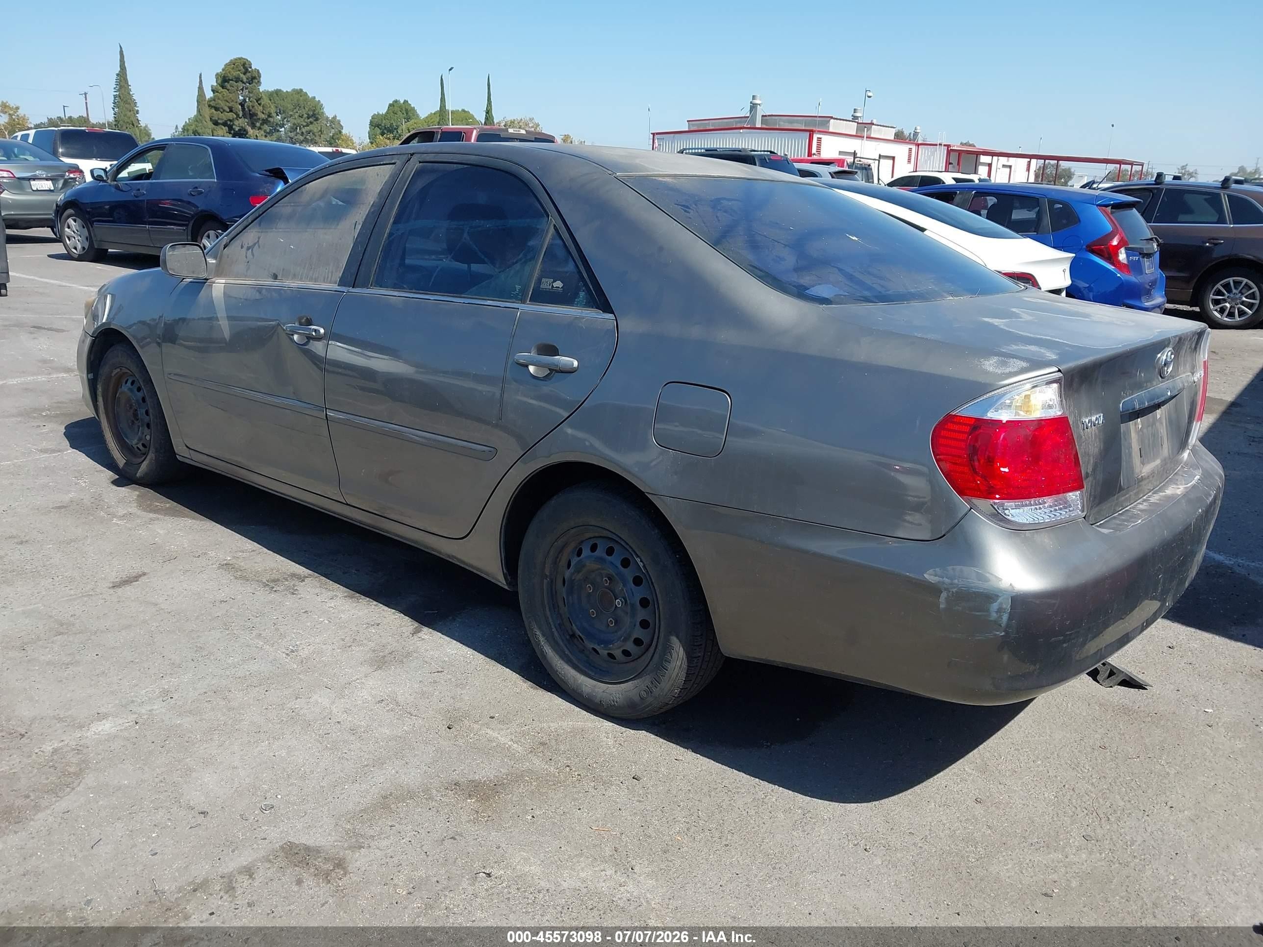 2006 Toyota Camry Le Gray vin: 4T1BE32KX6U665785