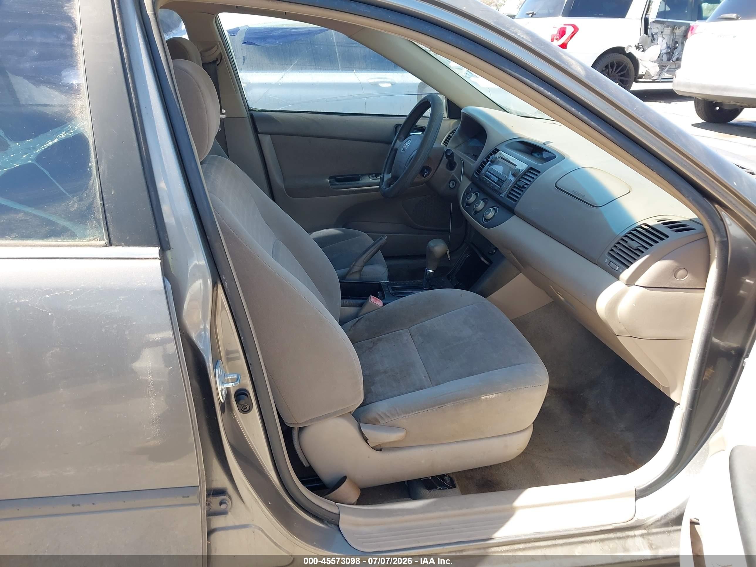 2006 Toyota Camry Le Gray vin: 4T1BE32KX6U665785