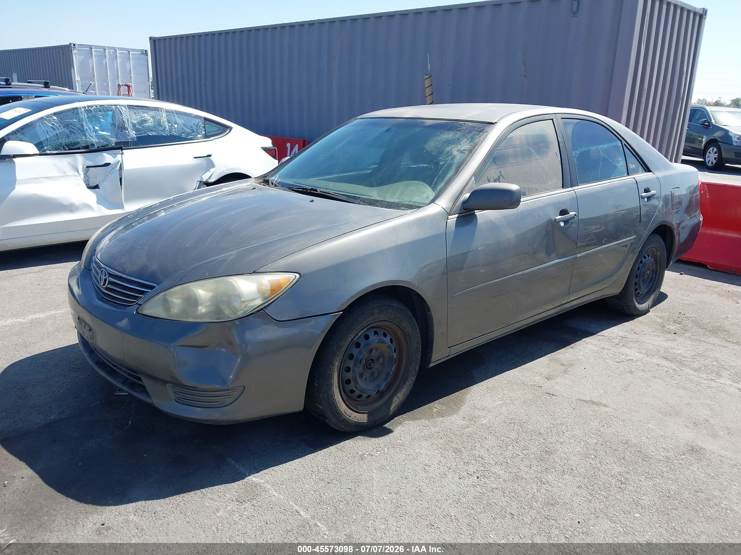 2006 Toyota Camry Le Gray vin: 4T1BE32KX6U665785
